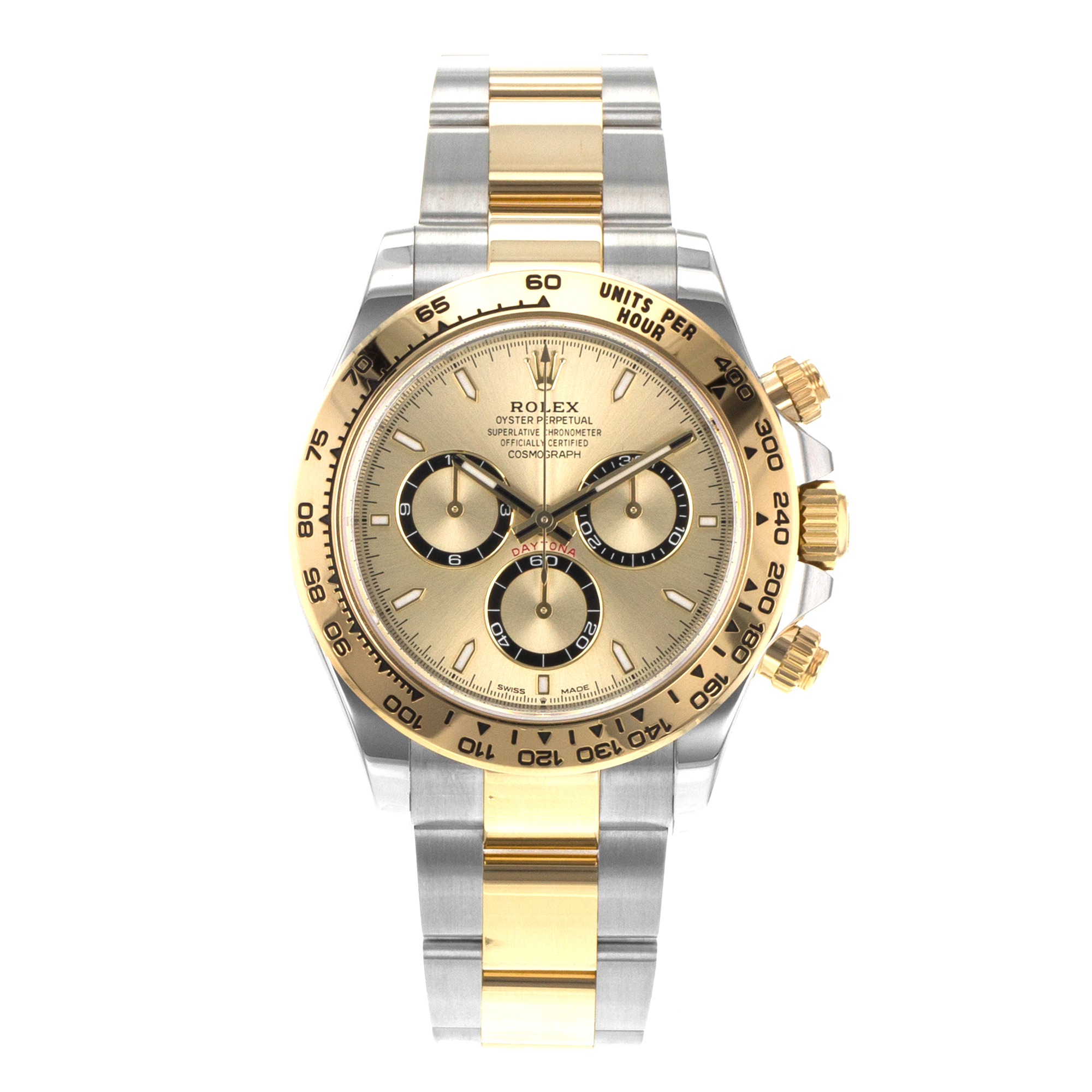 Rolex Daytona 126503 Steel 18k Yellow Gold Chronograph Oyster Mens Watch 2024 thumbnail 2