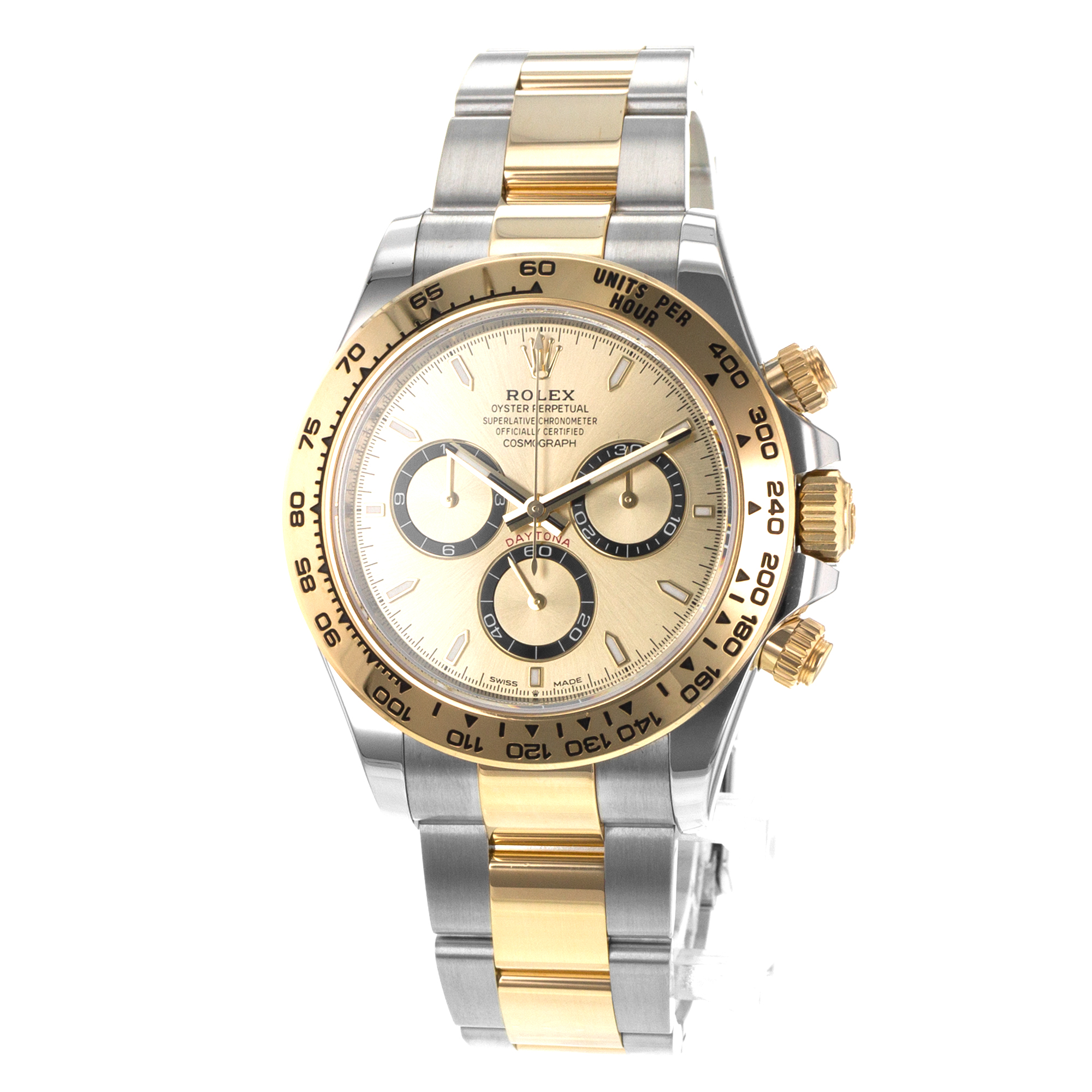 Rolex Daytona 126503 Steel 18k Yellow Gold Chronograph Oyster Mens Watch 2024 thumbnail 4