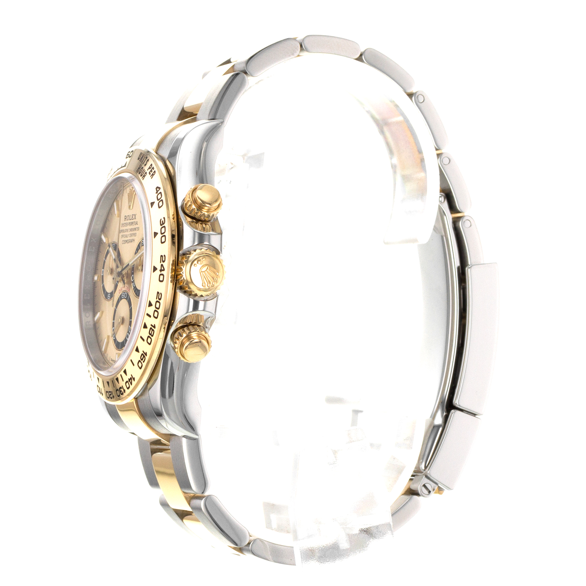 Rolex Daytona 126503 Steel 18k Yellow Gold Chronograph Oyster Mens Watch 2024 thumbnail 6