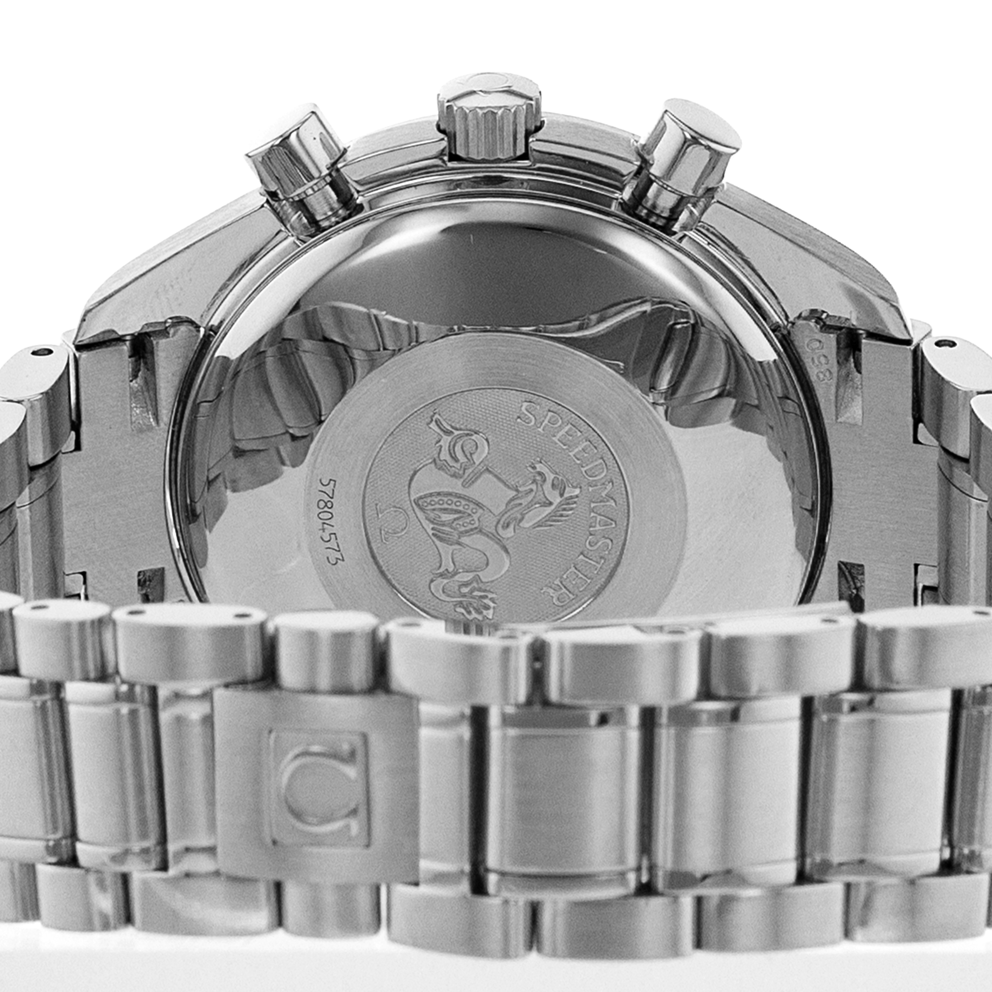 Omega Speedmaster Date 3513.30 39mm White Chronograph Steel Mens Watch 2000 thumbnail 10