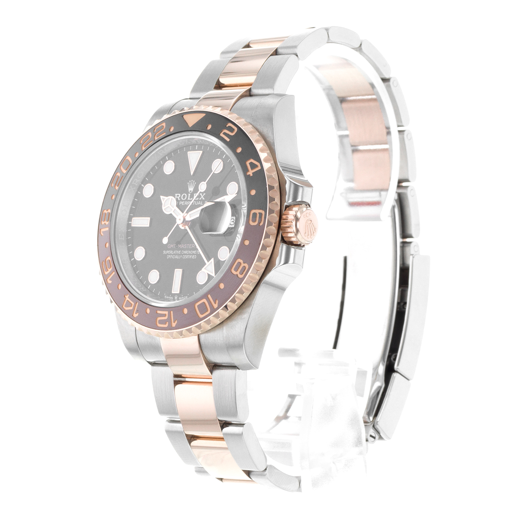 Rolex GMT-Master II 126711CHNR 40mm Rootbeer Orange Black Steel Mens Watch 2023 thumbnail 5