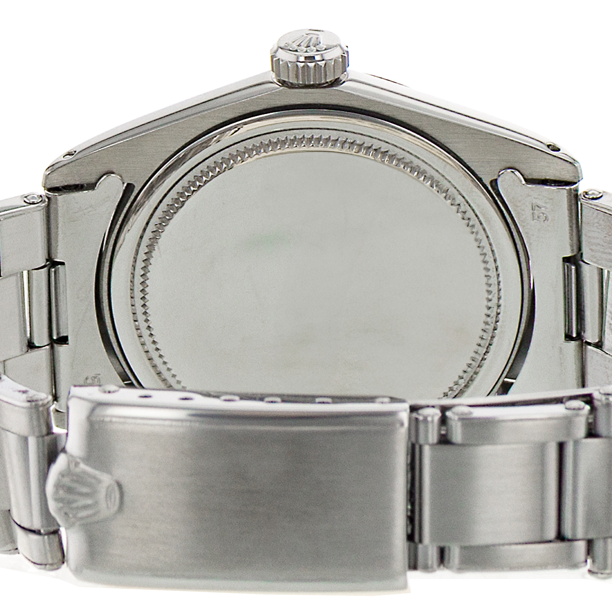 Rolex Oyster Precision 6426 34mm Silver Index Steel Oyster Vintage Mens Watch thumbnail 10