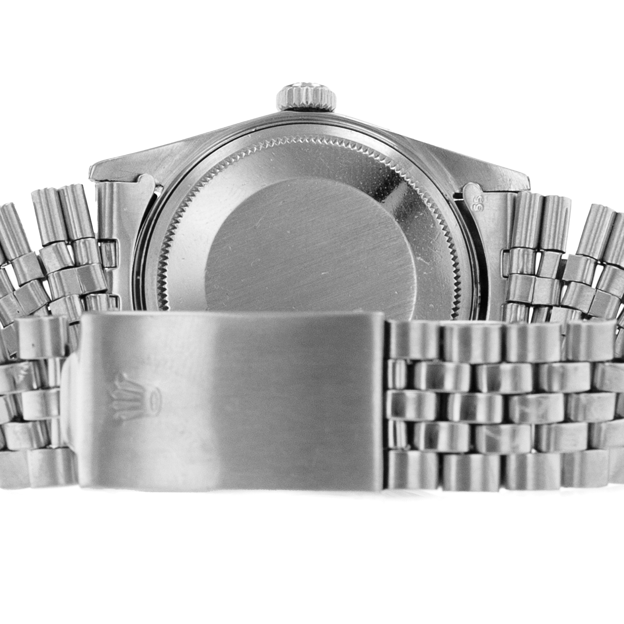 Rolex Datejust 36 1603 Silver Index Steel Fluted Jubilee Automatic Mens Watch thumbnail 10