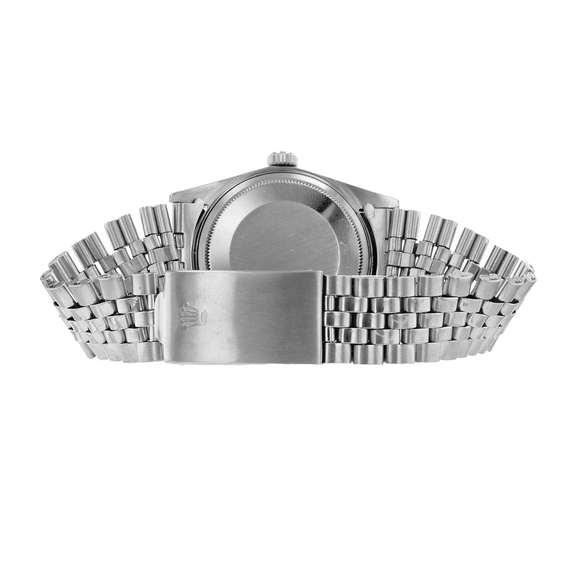 Rolex Datejust 36 1603 Silver Index Steel Fluted Jubilee Automatic Mens Watch thumbnail 9