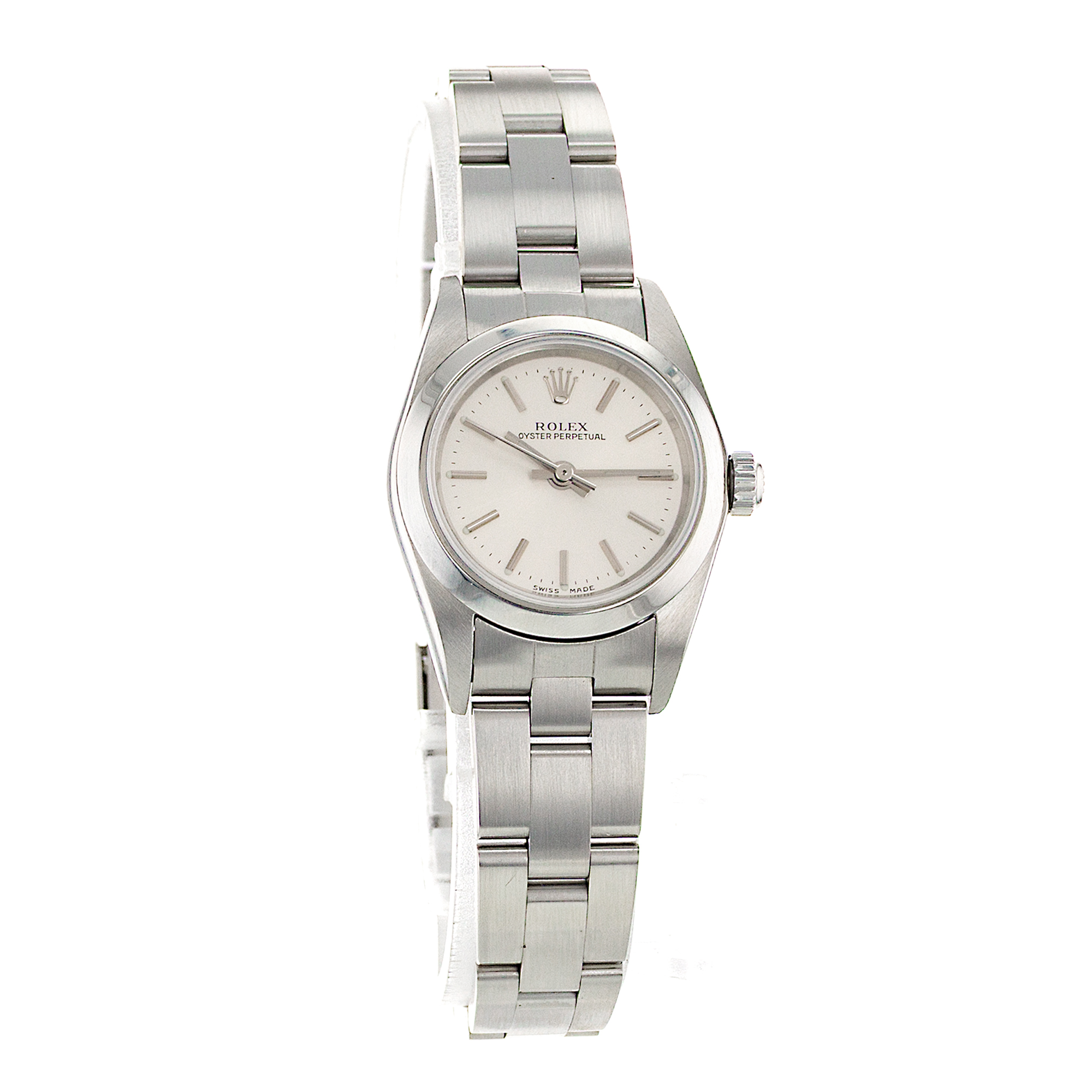 Rolex Oyster Perpetual 67180 24mm Steel Index Oyster Automatic Mens Watch thumbnail 9