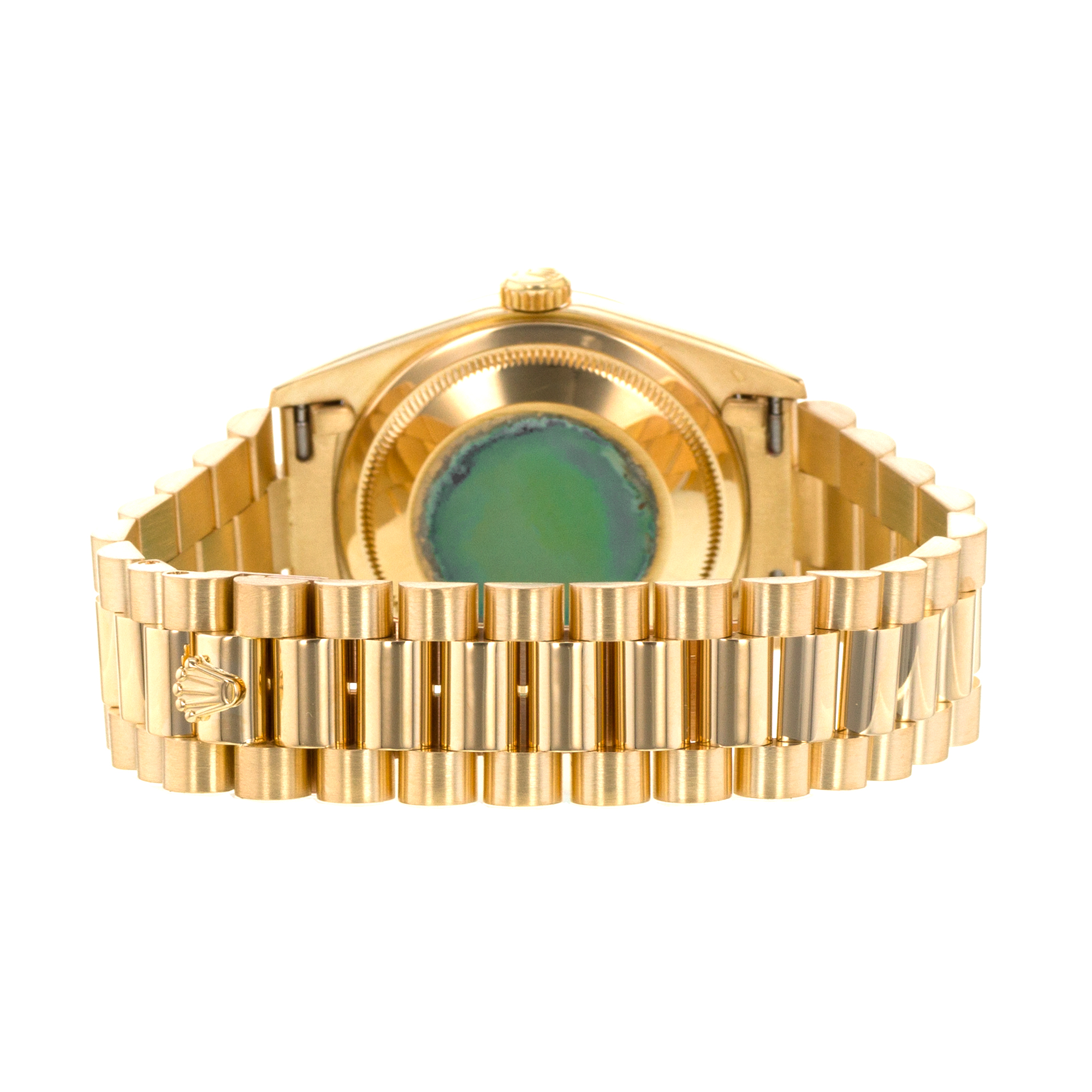 Rolex Day-Date 36 18238 18k Yellow Gold Fluted President Solid Mens Watch 1991 thumbnail 9