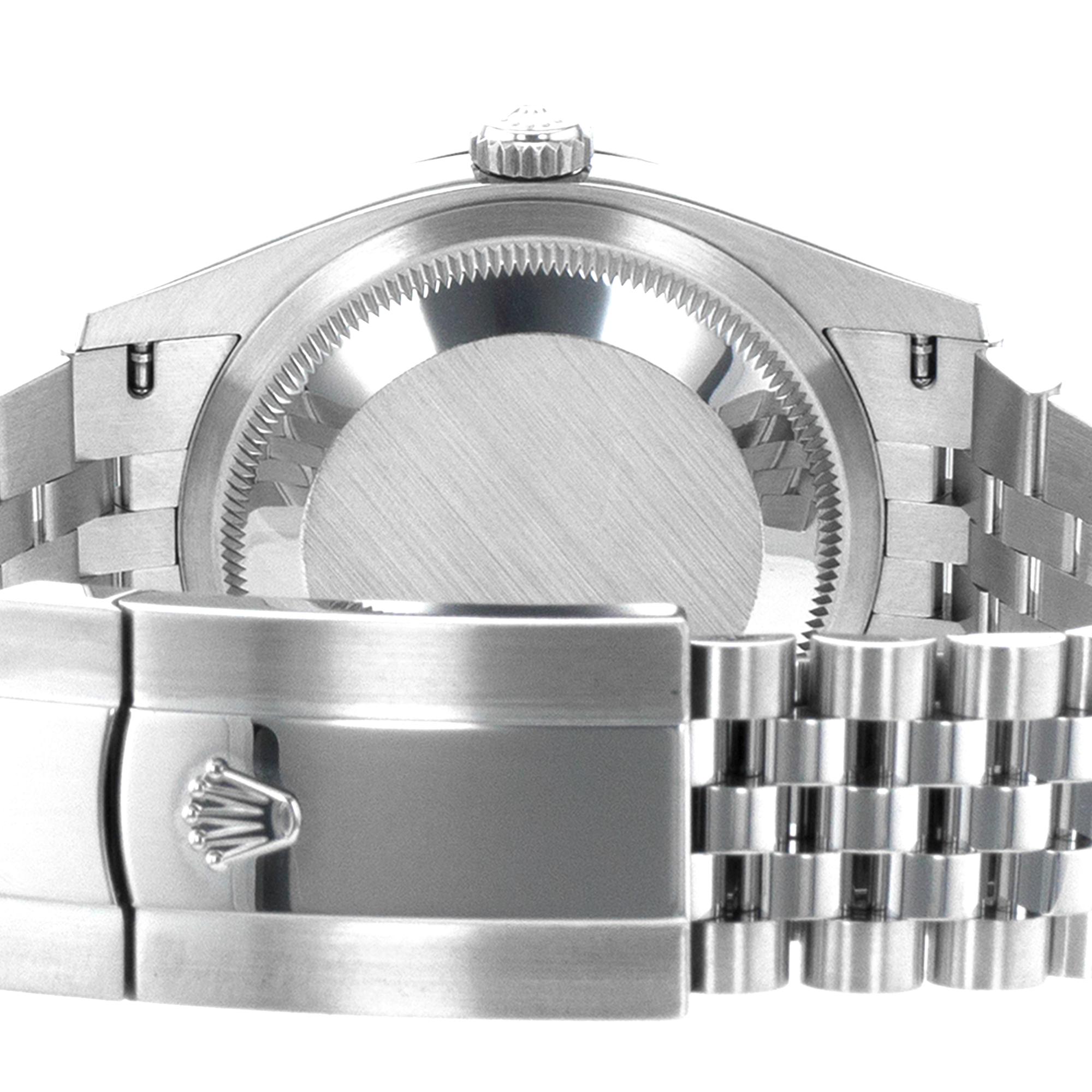 Rolex Datejust 36 126200 Blue Index Smooth Stainless Steel Jubilee Mens Watch thumbnail 10
