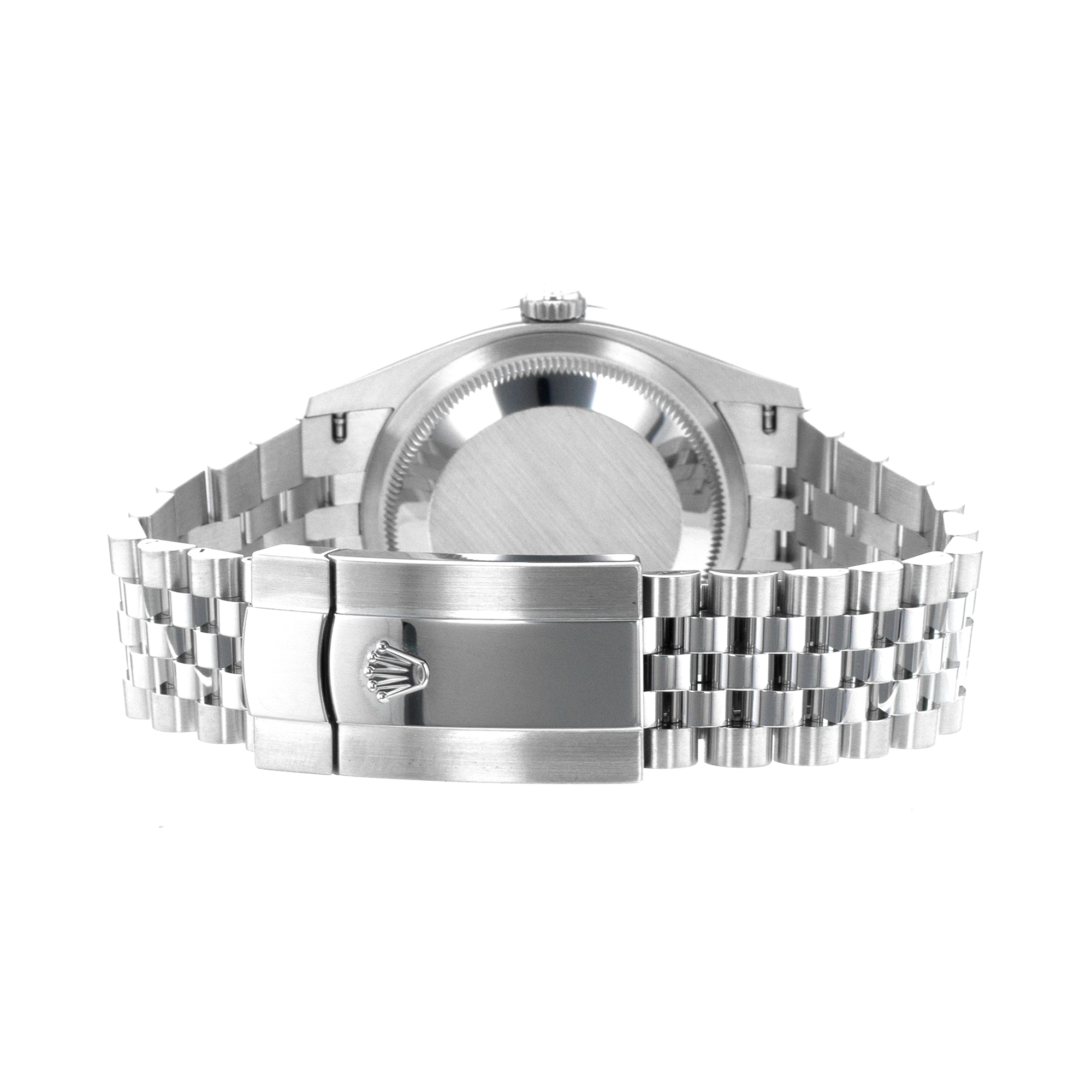 Rolex Datejust 36 126200 Blue Index Smooth Stainless Steel Jubilee Mens Watch thumbnail 9