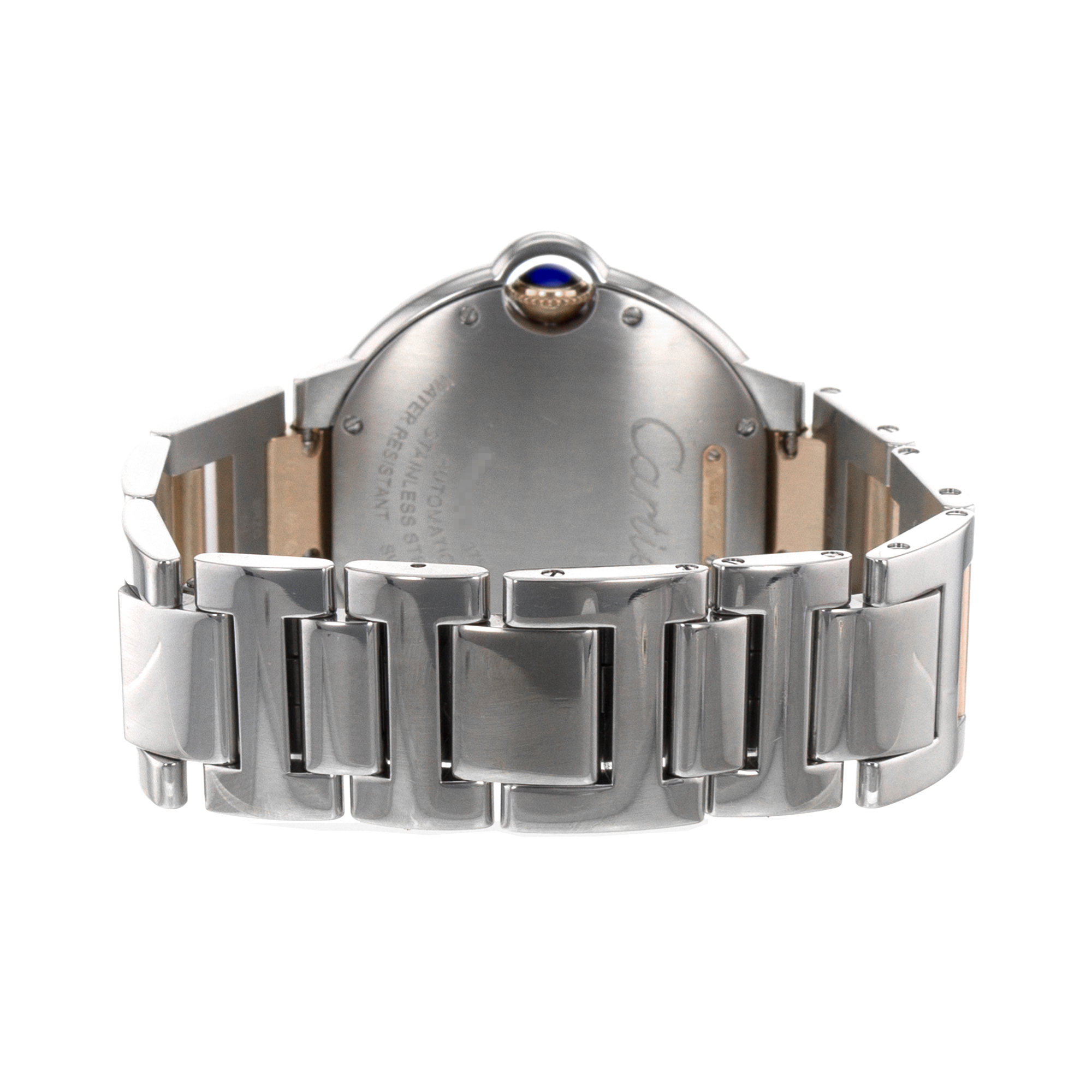 Cartier Ballon Bleu 36 W3BB0004 3754 Factory Diamonds Rose Gold Ladies Watch thumbnail 9