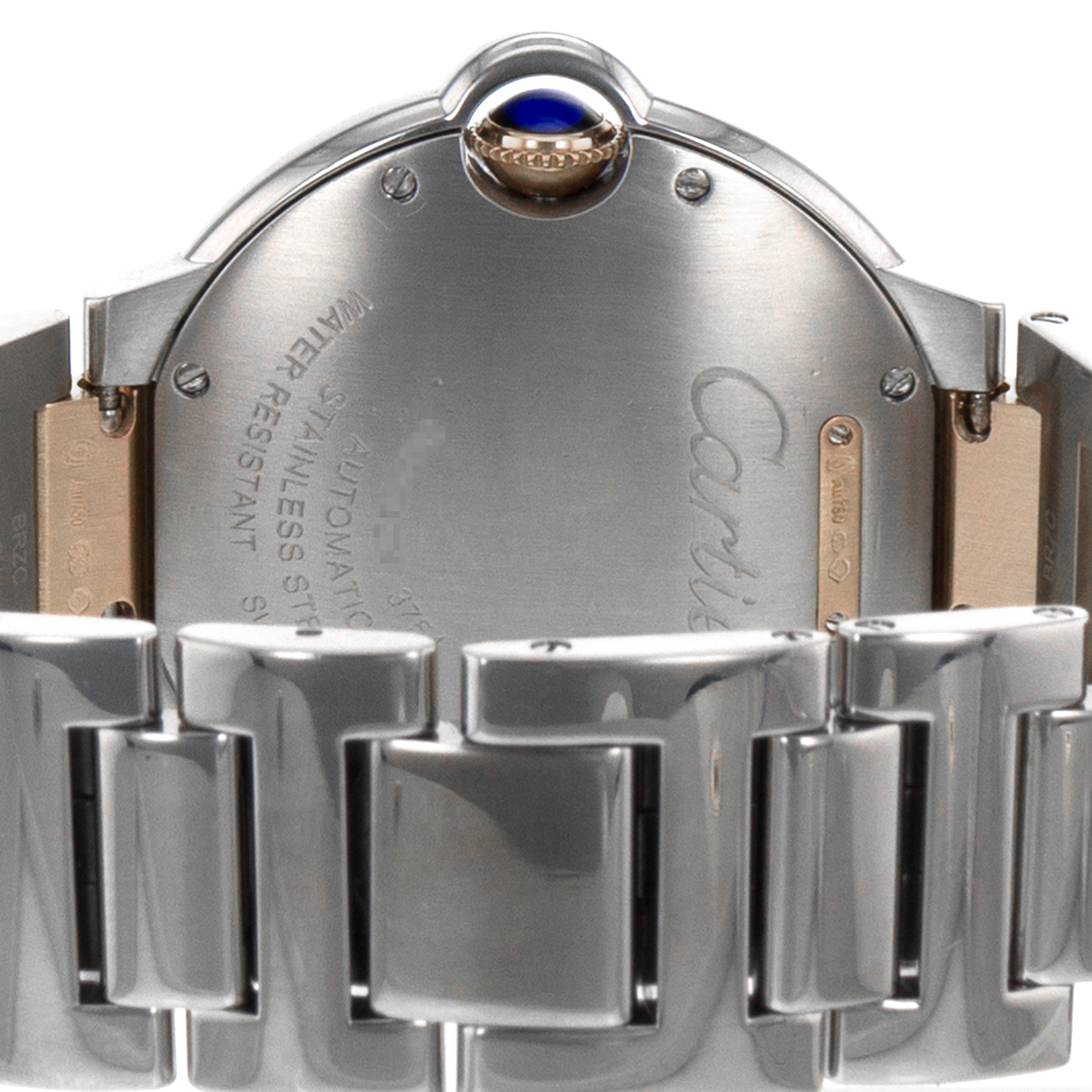 Cartier Ballon Bleu 36 W3BB0004 3754 Factory Diamonds Rose Gold Ladies Watch thumbnail 10