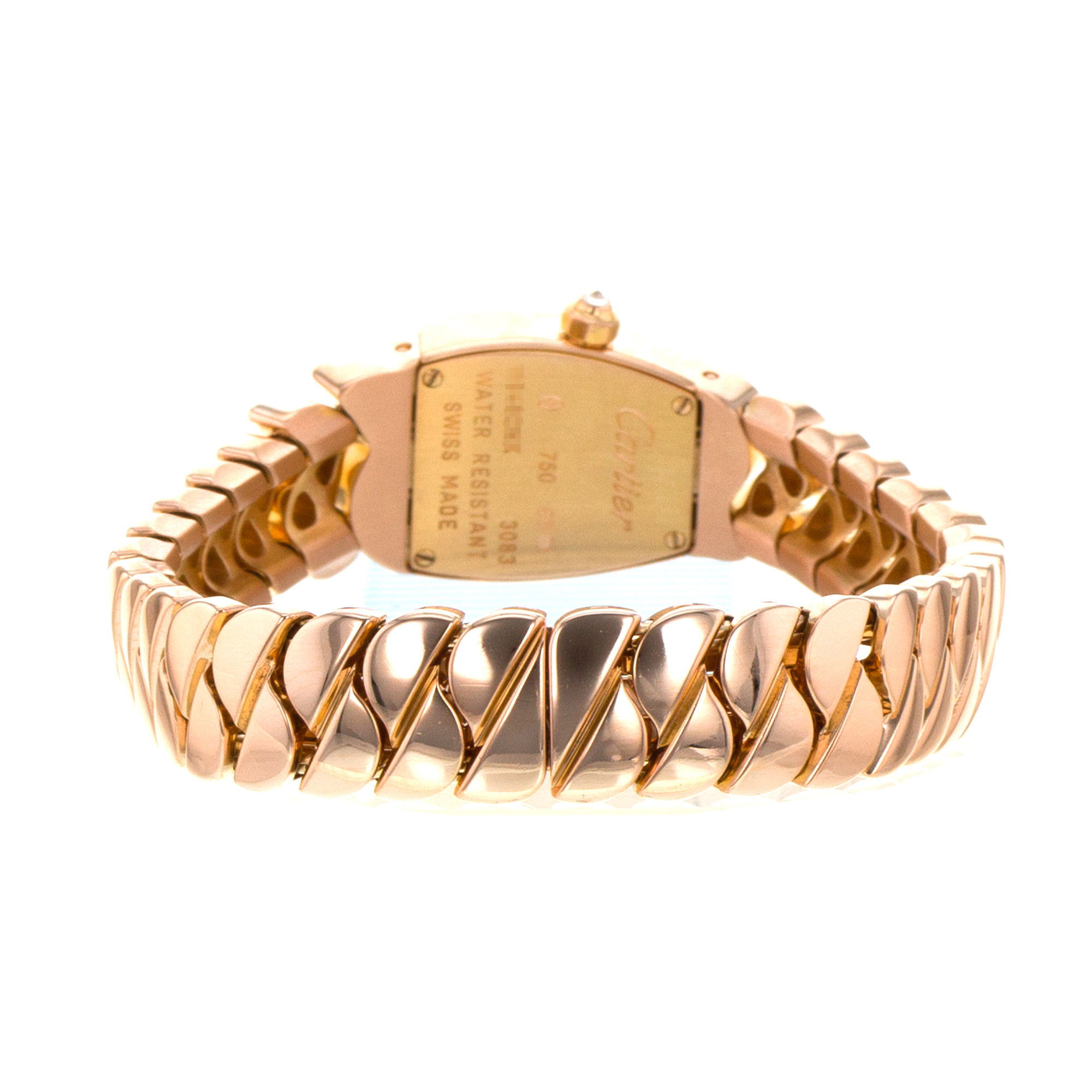 Cartier La Dona de Cartier WE60086I Mini 18mm Factory Diamonds Rose Gold Watch thumbnail 9