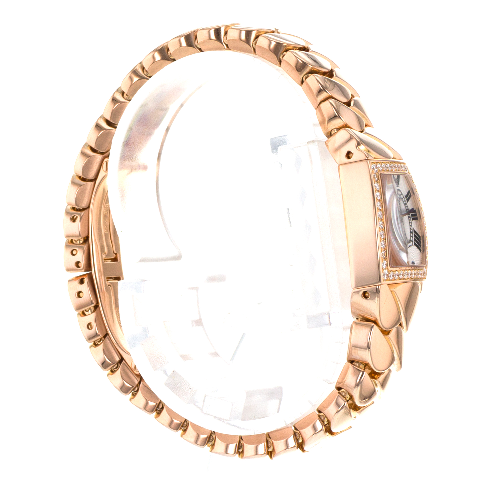 Cartier La Dona de Cartier WE60086I Mini 18mm Factory Diamonds Rose Gold Watch thumbnail 6