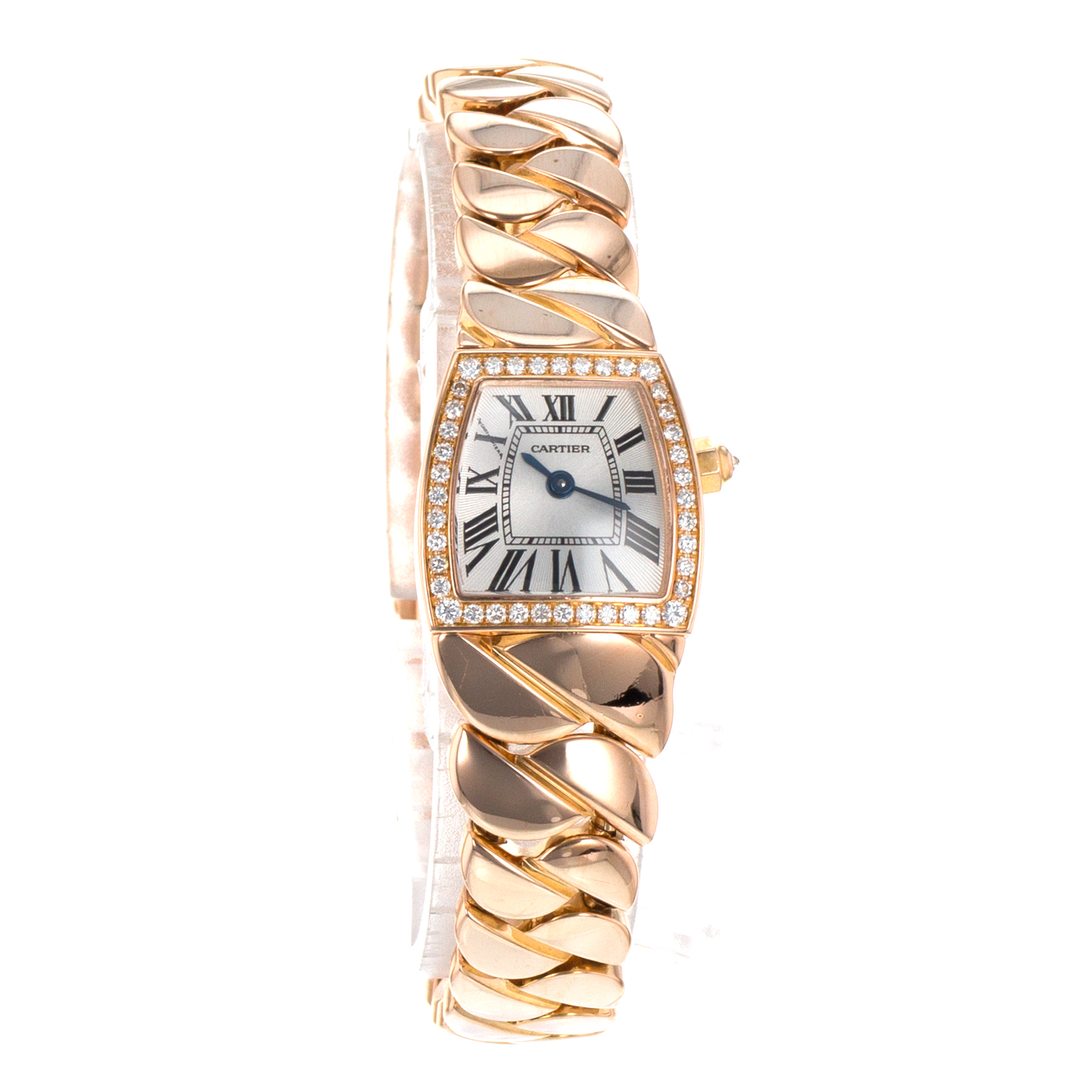 Cartier La Dona de Cartier WE60086I Mini 18mm Factory Diamonds Rose Gold Watch thumbnail 8