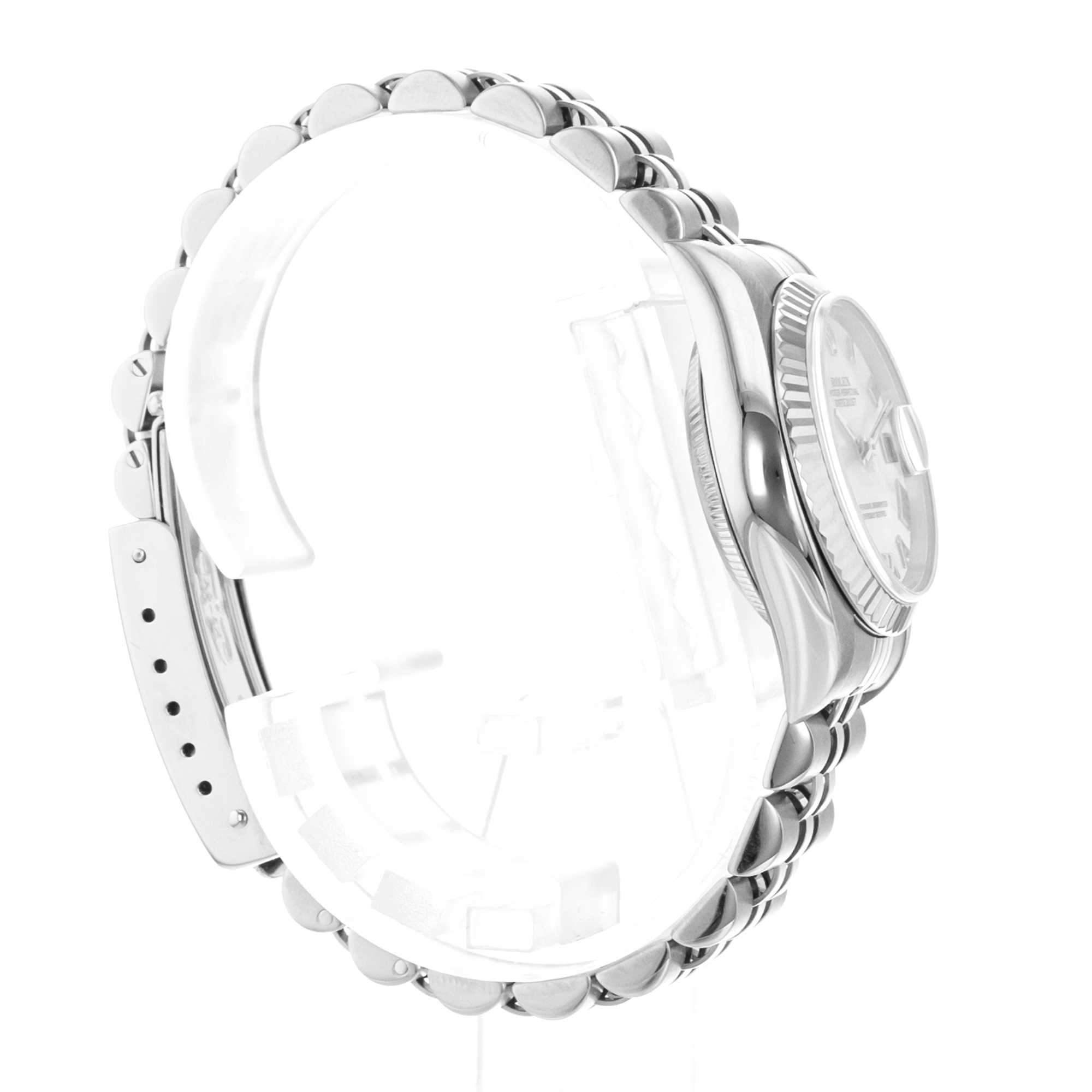Rolex Datejust 26 79174 Factory White Mother of Pearl White Gold Ladies Watch thumbnail 7