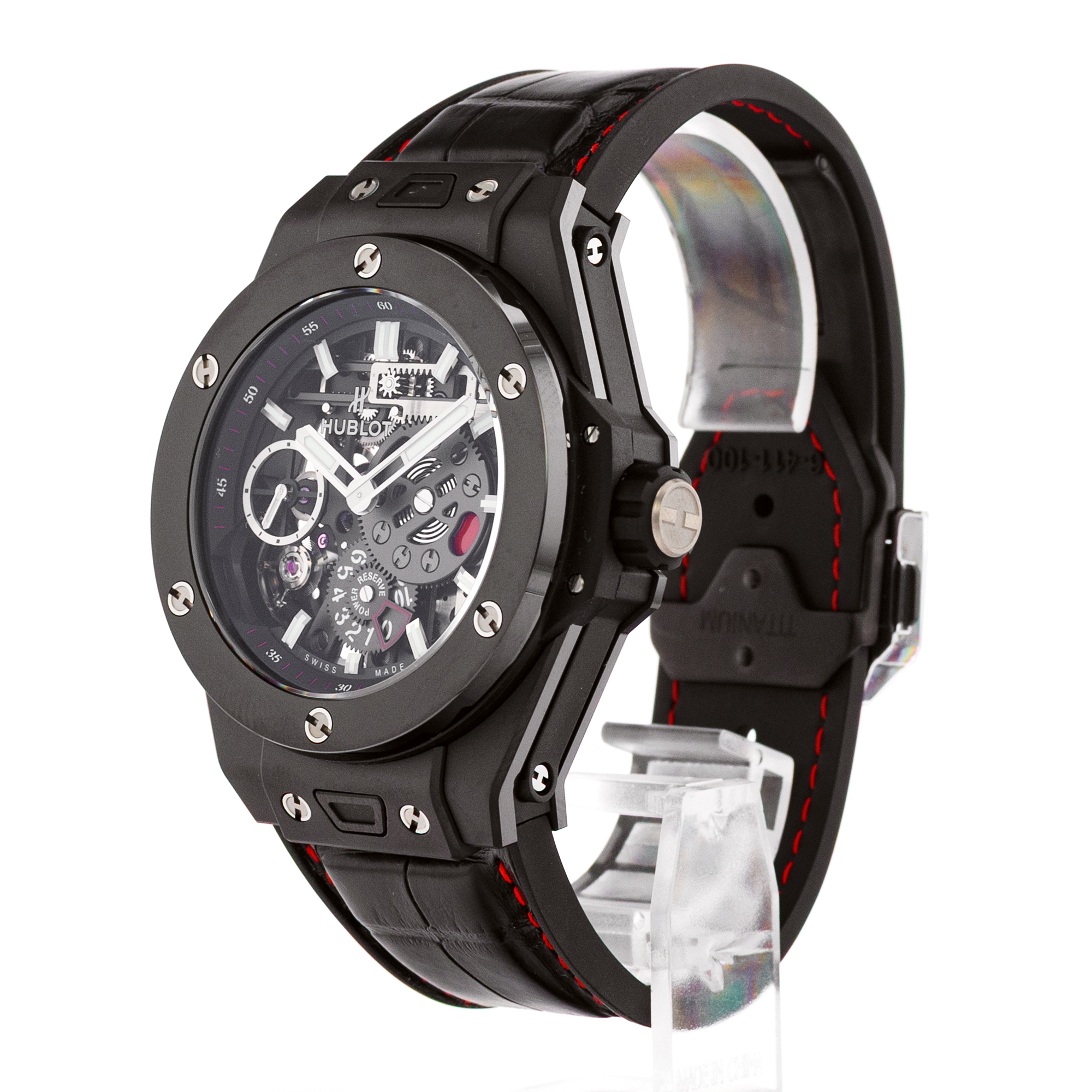 Hublot Big Bang Meca-10 414.CI.1123.RX 45mm Black Ceramic Mens Watch 2025 thumbnail 4