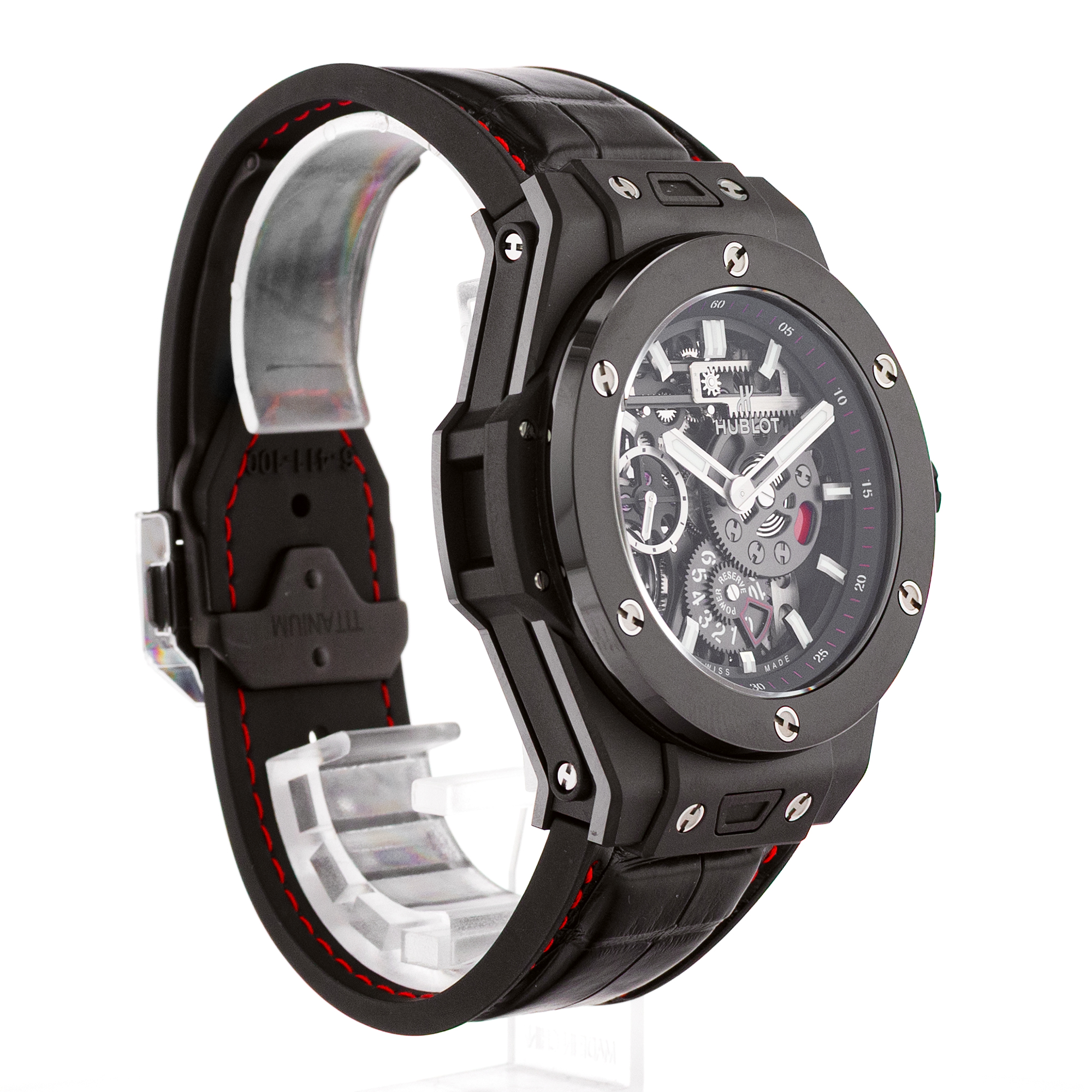 Hublot Big Bang Meca-10 414.CI.1123.RX 45mm Black Ceramic Mens Watch 2025 thumbnail 7