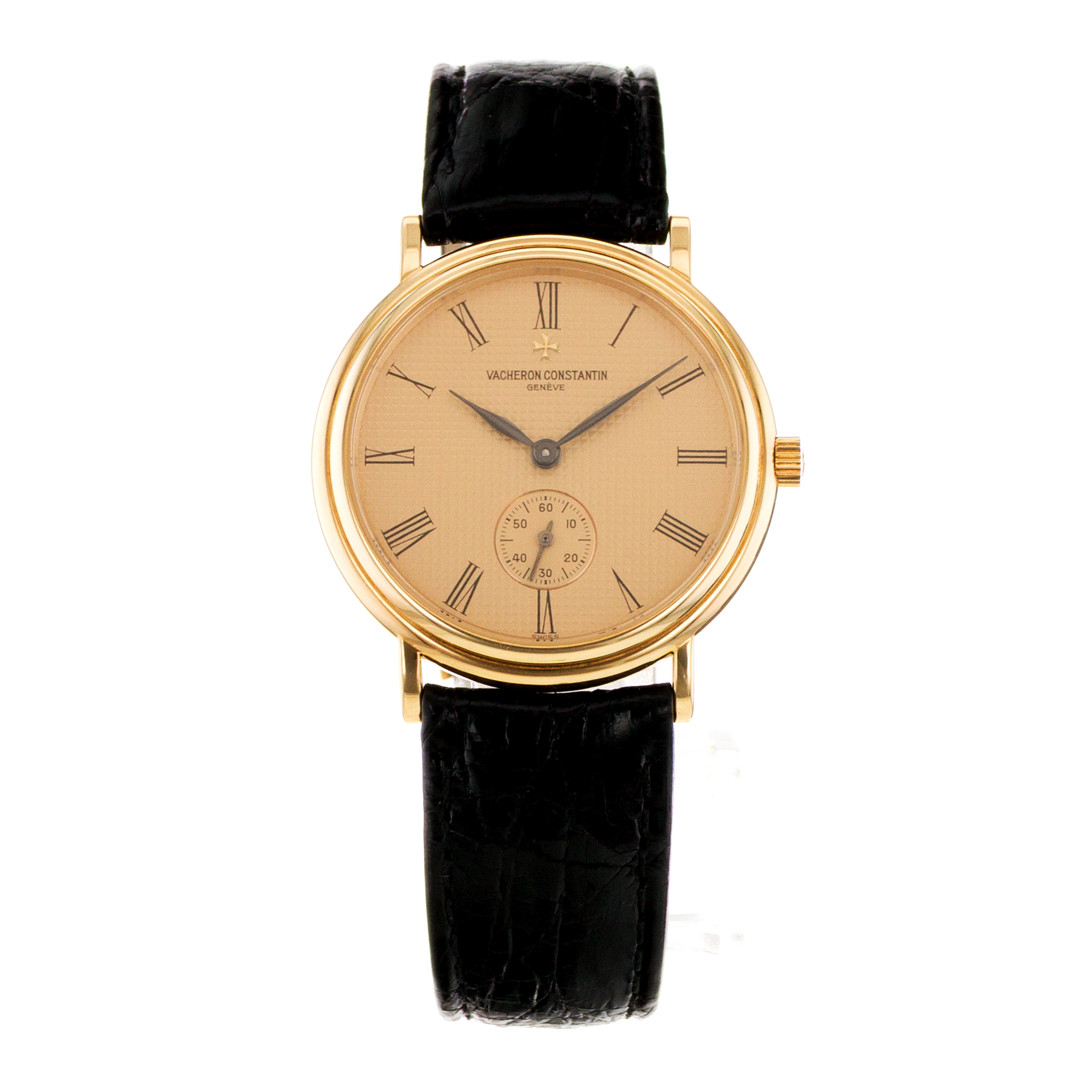 Vacheron Constantin Vintage 92238 18k Yellow Gold Manual Winding Mens Watch thumbnail 2