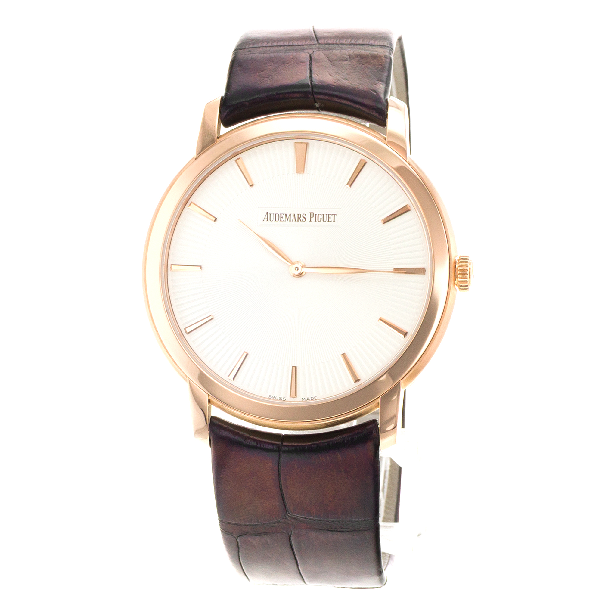 Audemars Piguet Jules Audemars 15180OR.OO.A102CR.01 41mm Rose Gold Mens Watch thumbnail 4