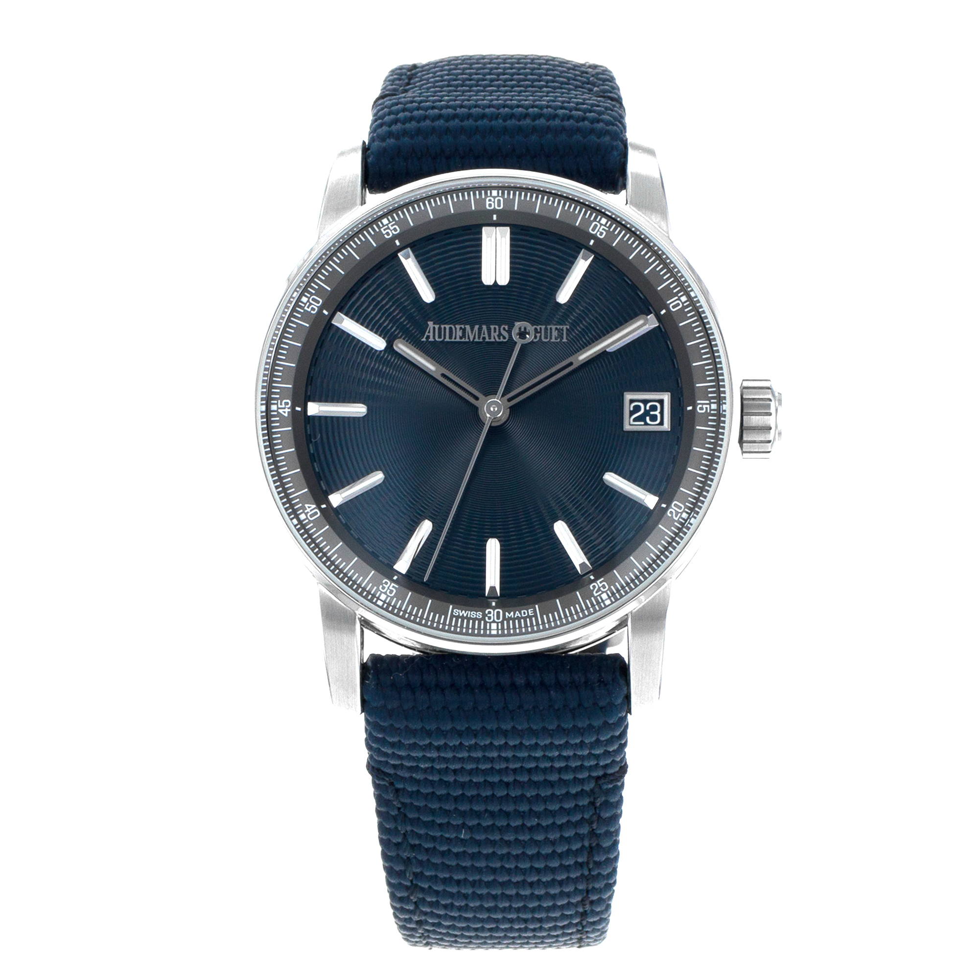 Audemars Piguet Code 11.59 15210ST.OO.A348KB.01 41mm Blue Wave Steel Mens Watch thumbnail 2