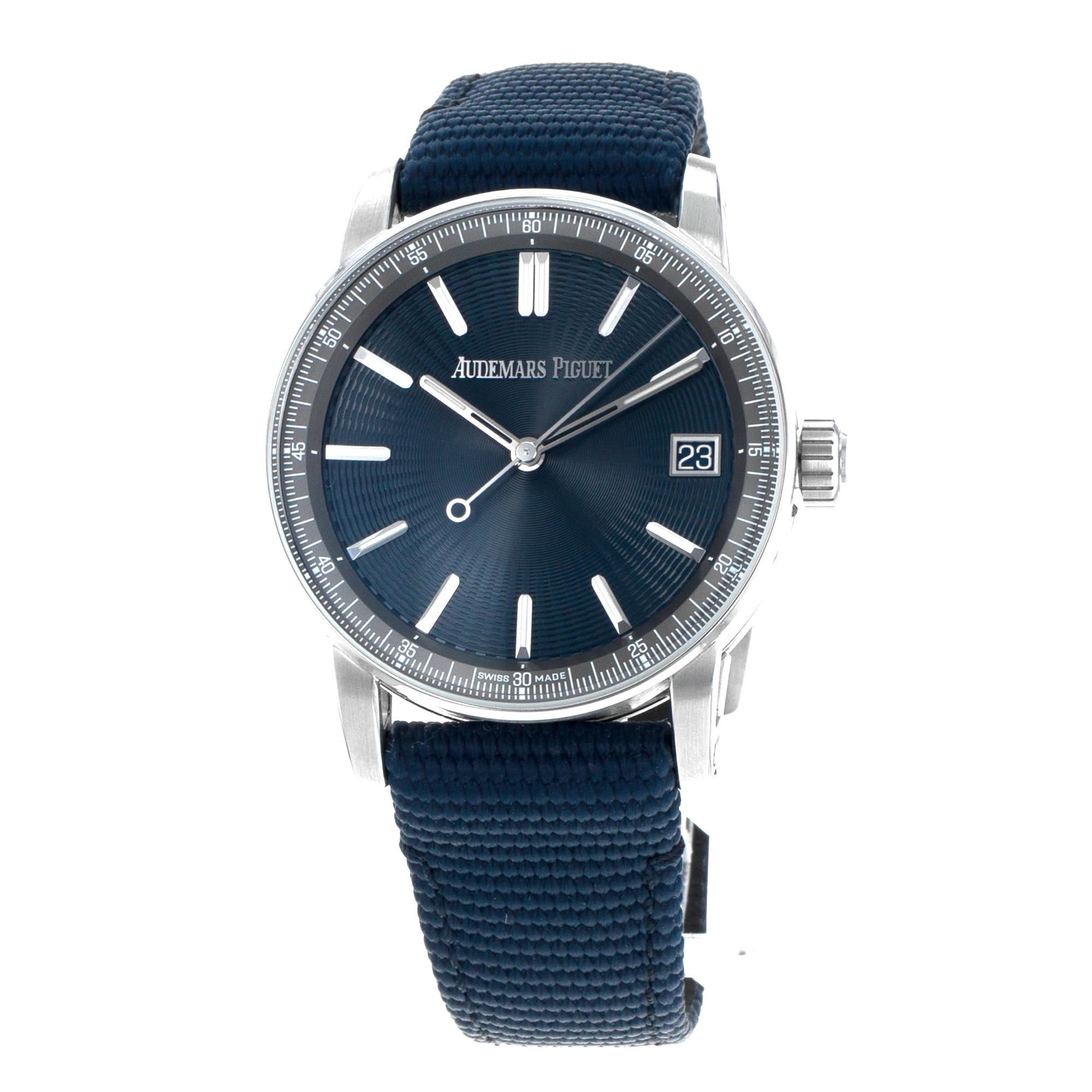 Audemars Piguet Code 11.59 15210ST.OO.A348KB.01 41mm Blue Wave Steel Mens Watch thumbnail 4