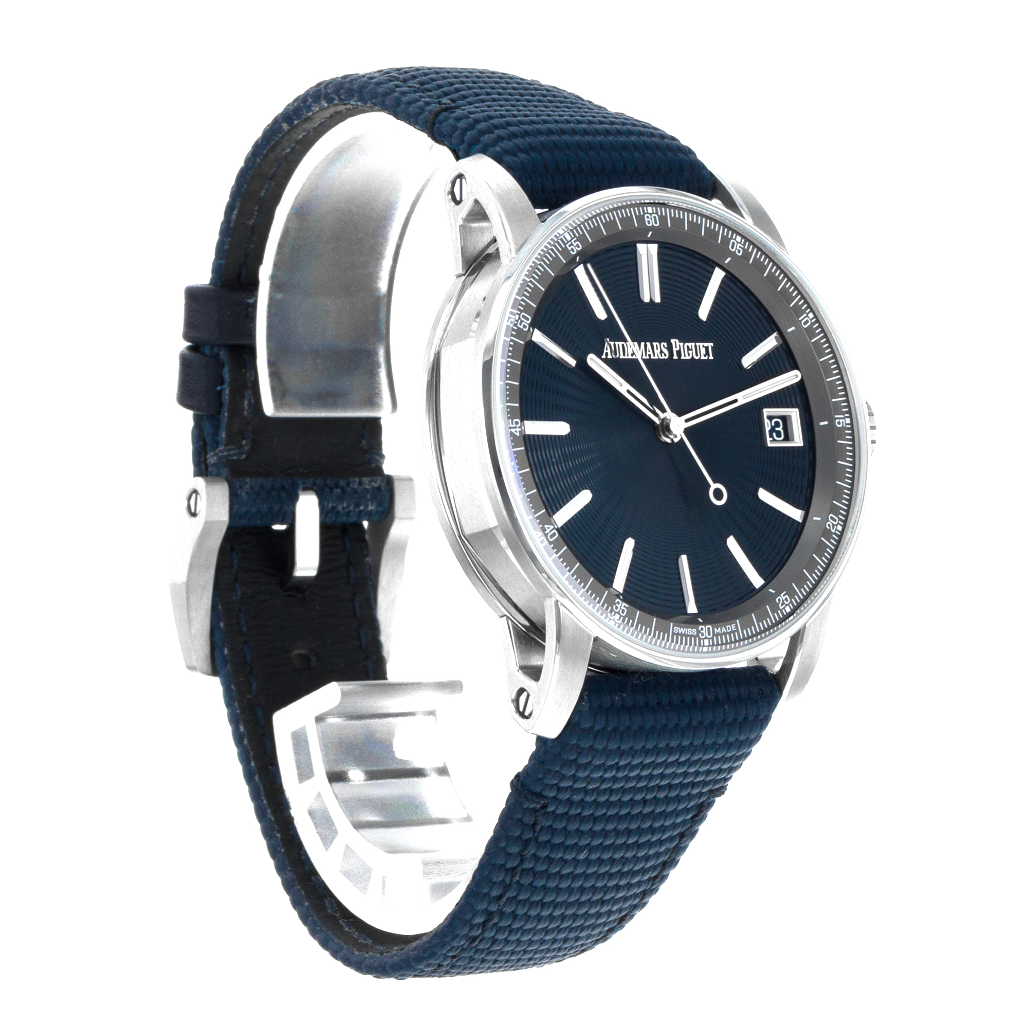 Audemars Piguet Code 11.59 15210ST.OO.A348KB.01 41mm Blue Wave Steel Mens Watch thumbnail 8