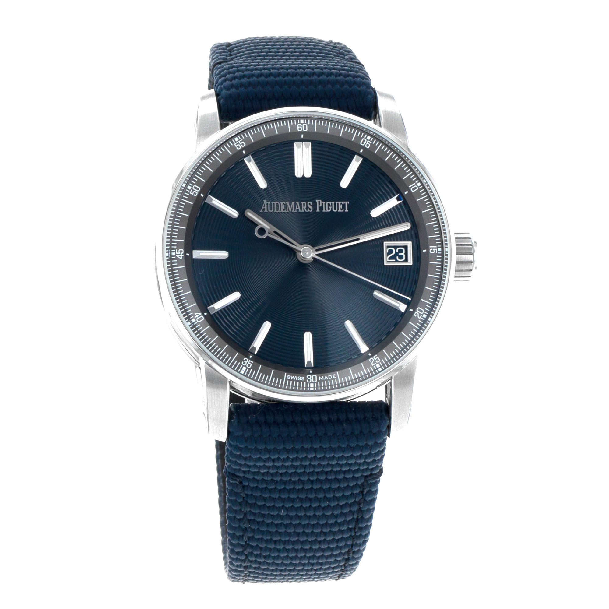Audemars Piguet Code 11.59 15210ST.OO.A348KB.01 41mm Blue Wave Steel Mens Watch thumbnail 9