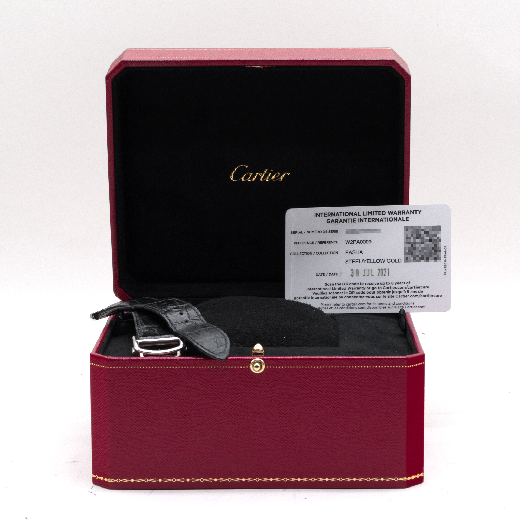 Cartier Pasha W2PA0009 4266 41mm Steel 18k Yellow Gold Automatic Mens Watch thumbnail 14