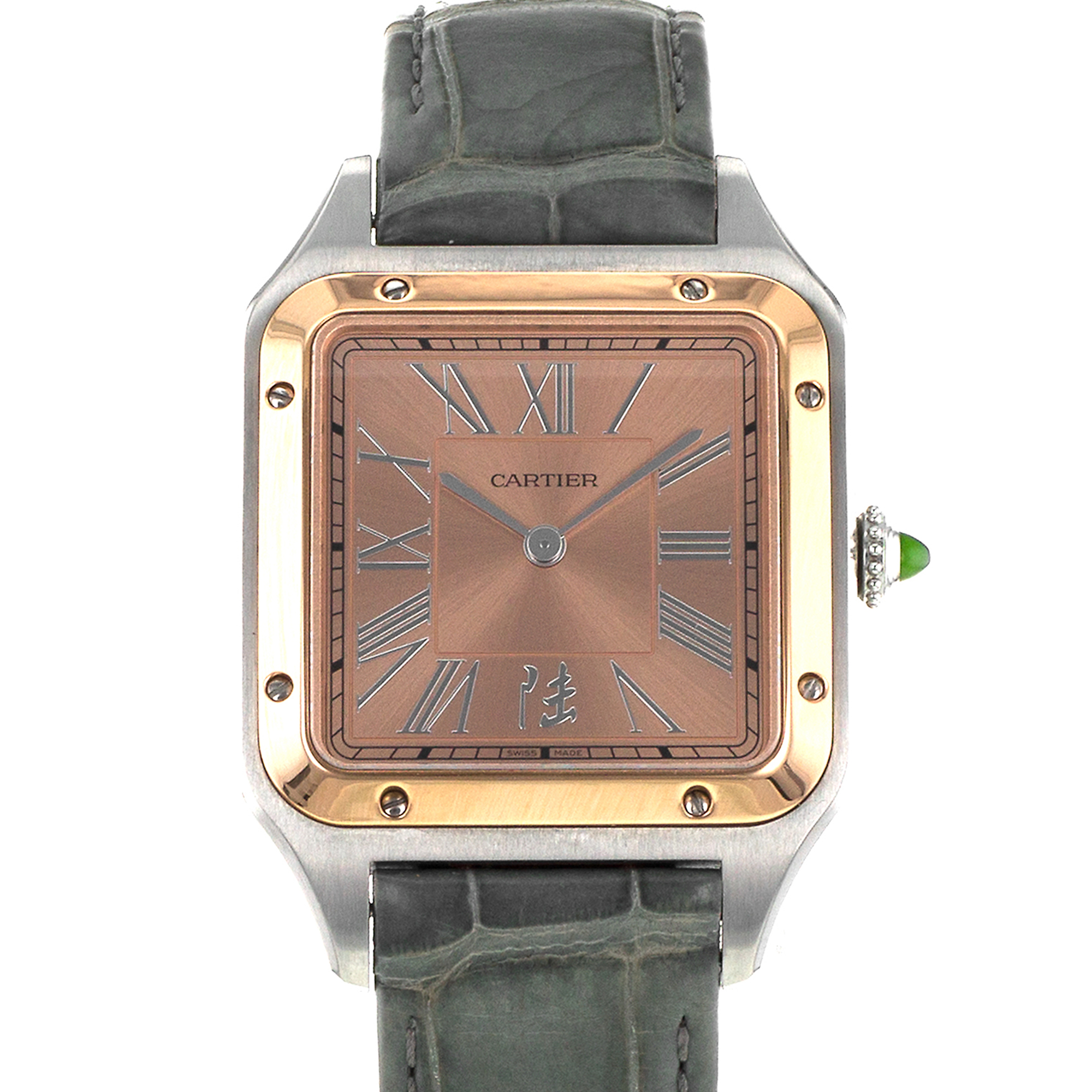 Cartier Santos Dumont W2SA0027 4298 Chrina Limited 300 Salmon Mens Watch 2023 thumbnail 1