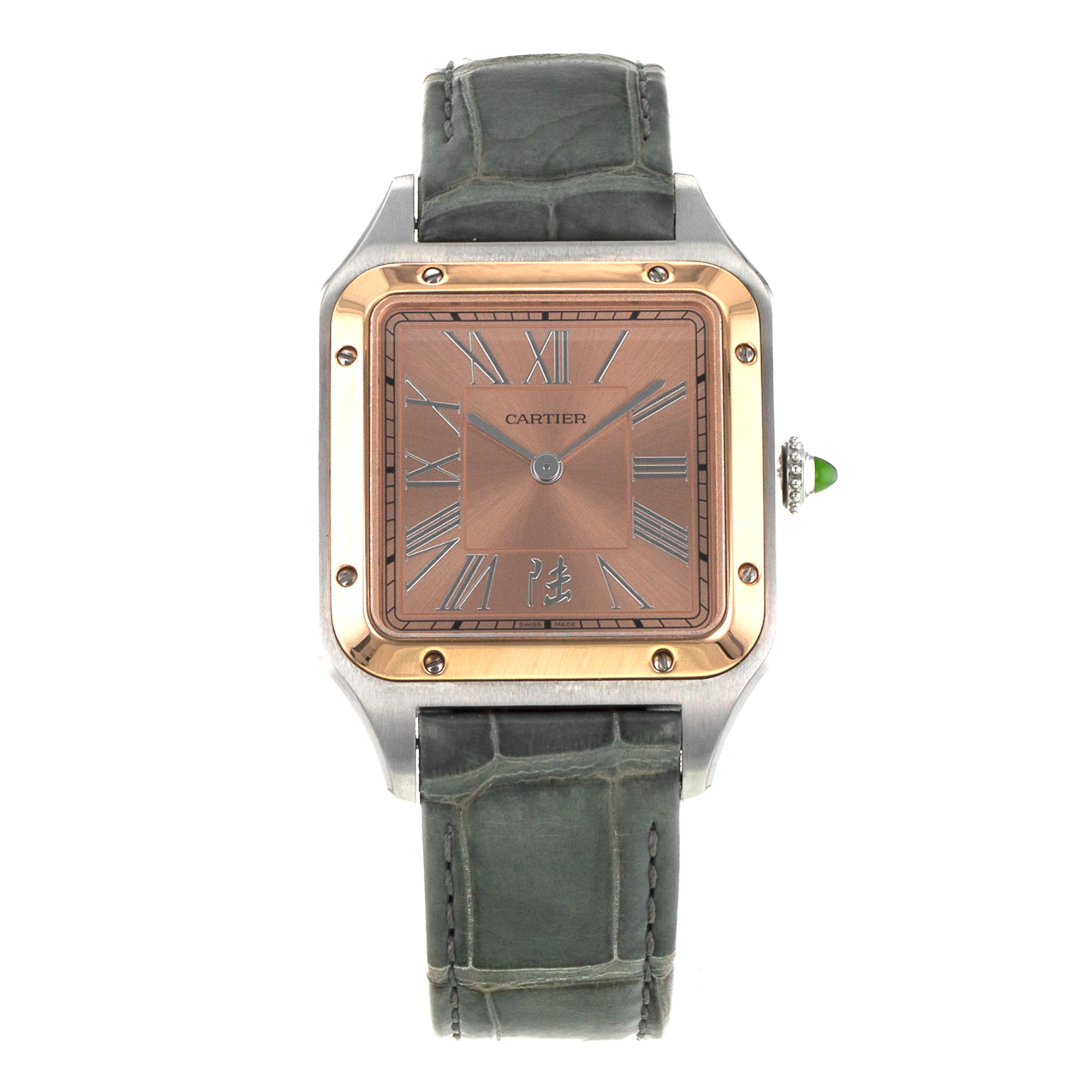 Cartier Santos Dumont W2SA0027 4298 Chrina Limited 300 Salmon Mens Watch 2023 thumbnail 2