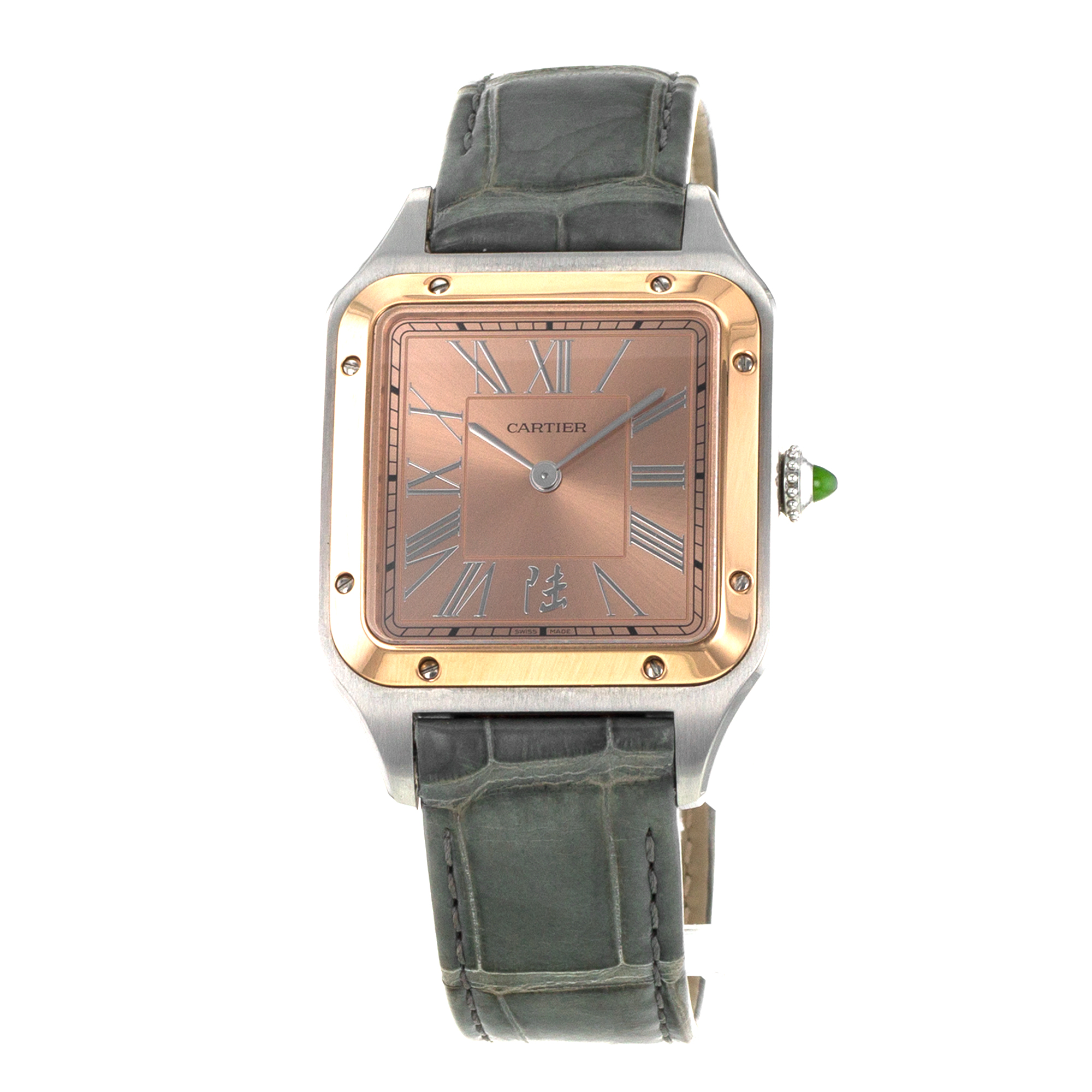 Cartier Santos Dumont W2SA0027 4298 Chrina Limited 300 Salmon Mens Watch 2023 thumbnail 4