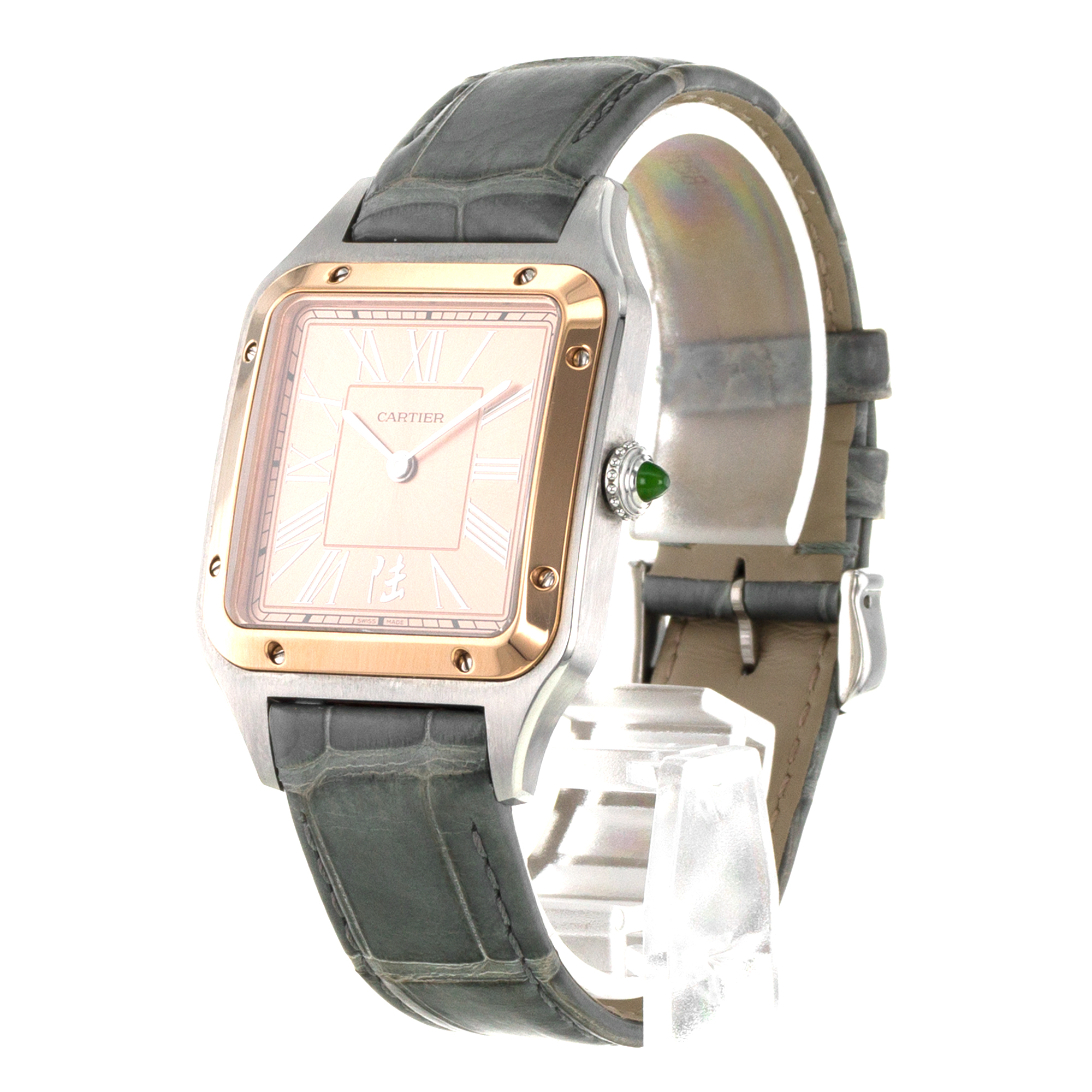 Cartier Santos Dumont W2SA0027 4298 Chrina Limited 300 Salmon Mens Watch 2023 thumbnail 5