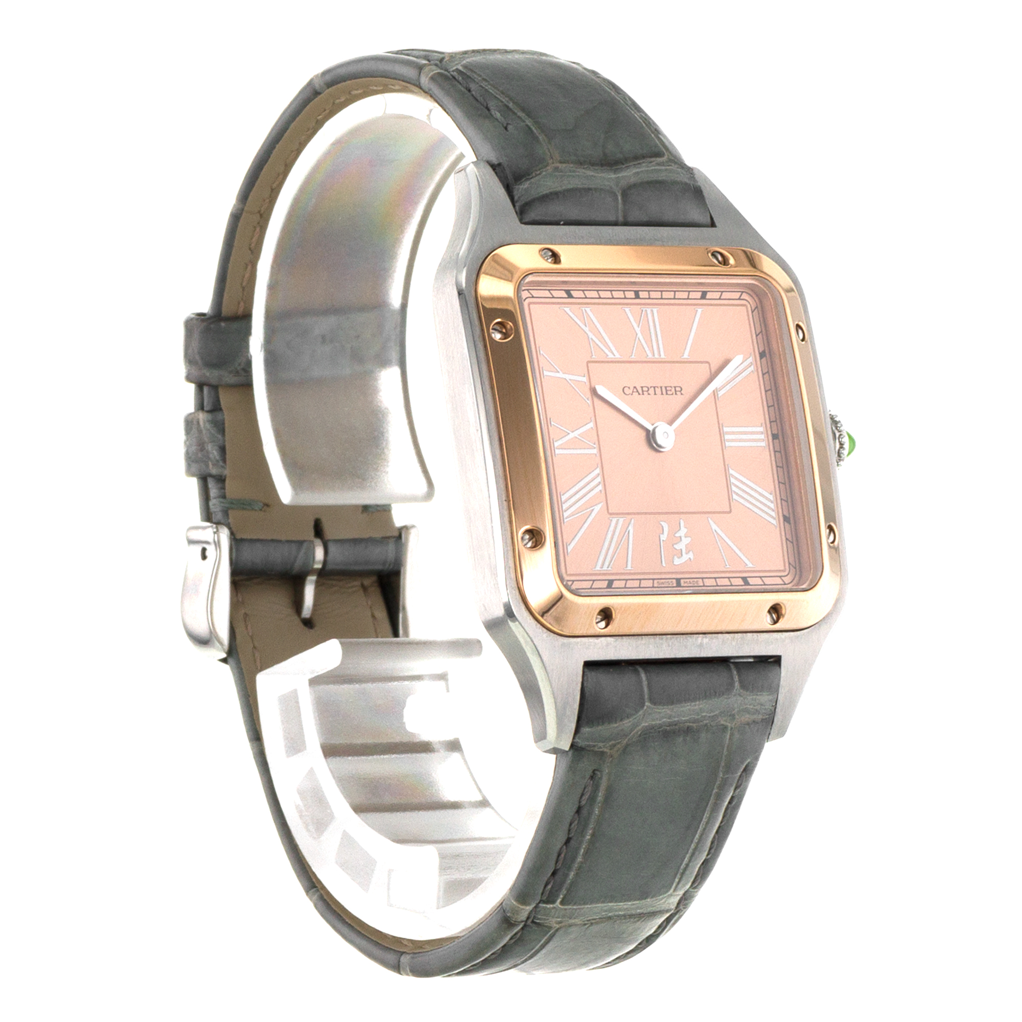Cartier Santos Dumont W2SA0027 4298 Chrina Limited 300 Salmon Mens Watch 2023 thumbnail 8