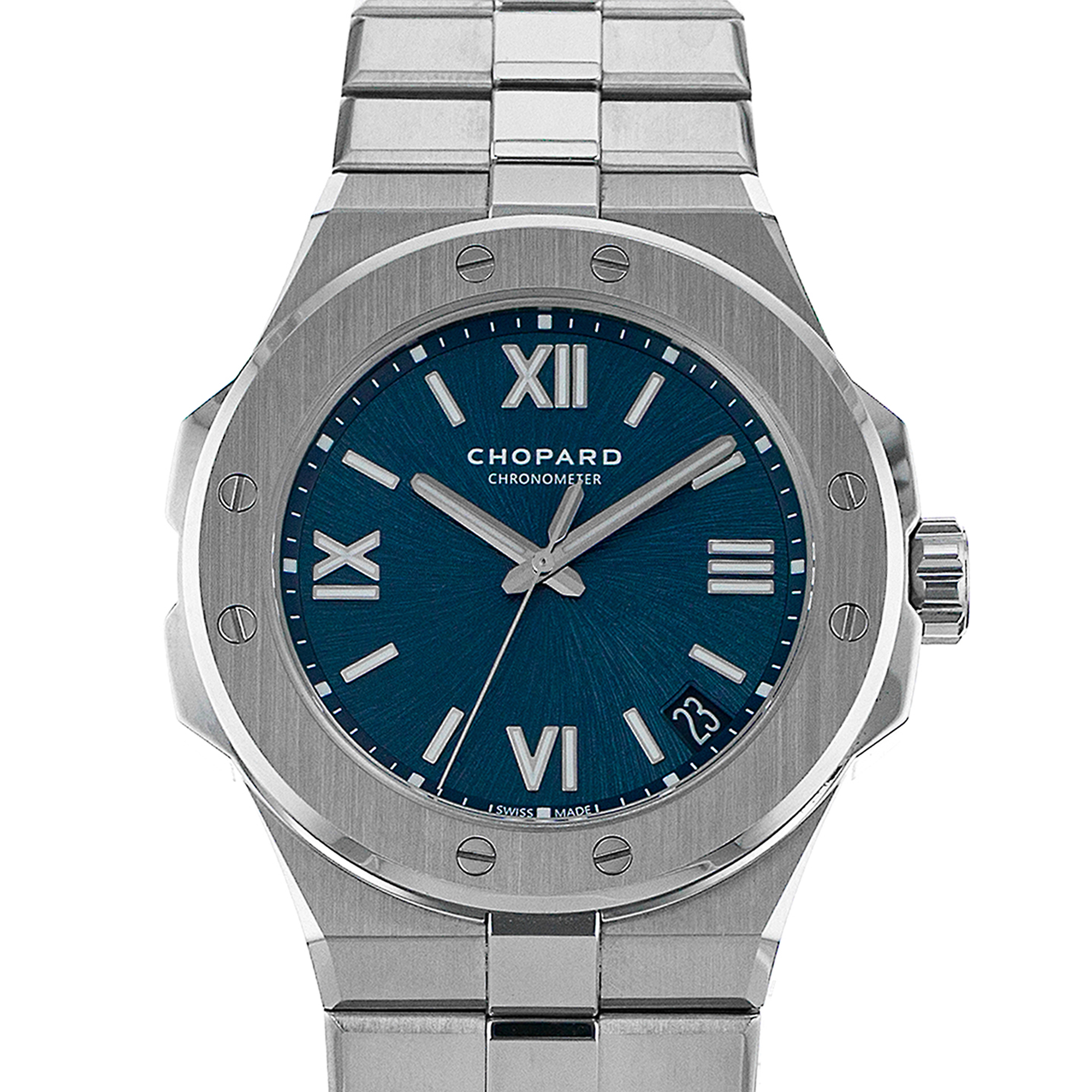 Chopard Alpine Eagle 298600-3001 41mm Blue Steel Automatic Mens Watch 2023 thumbnail 1