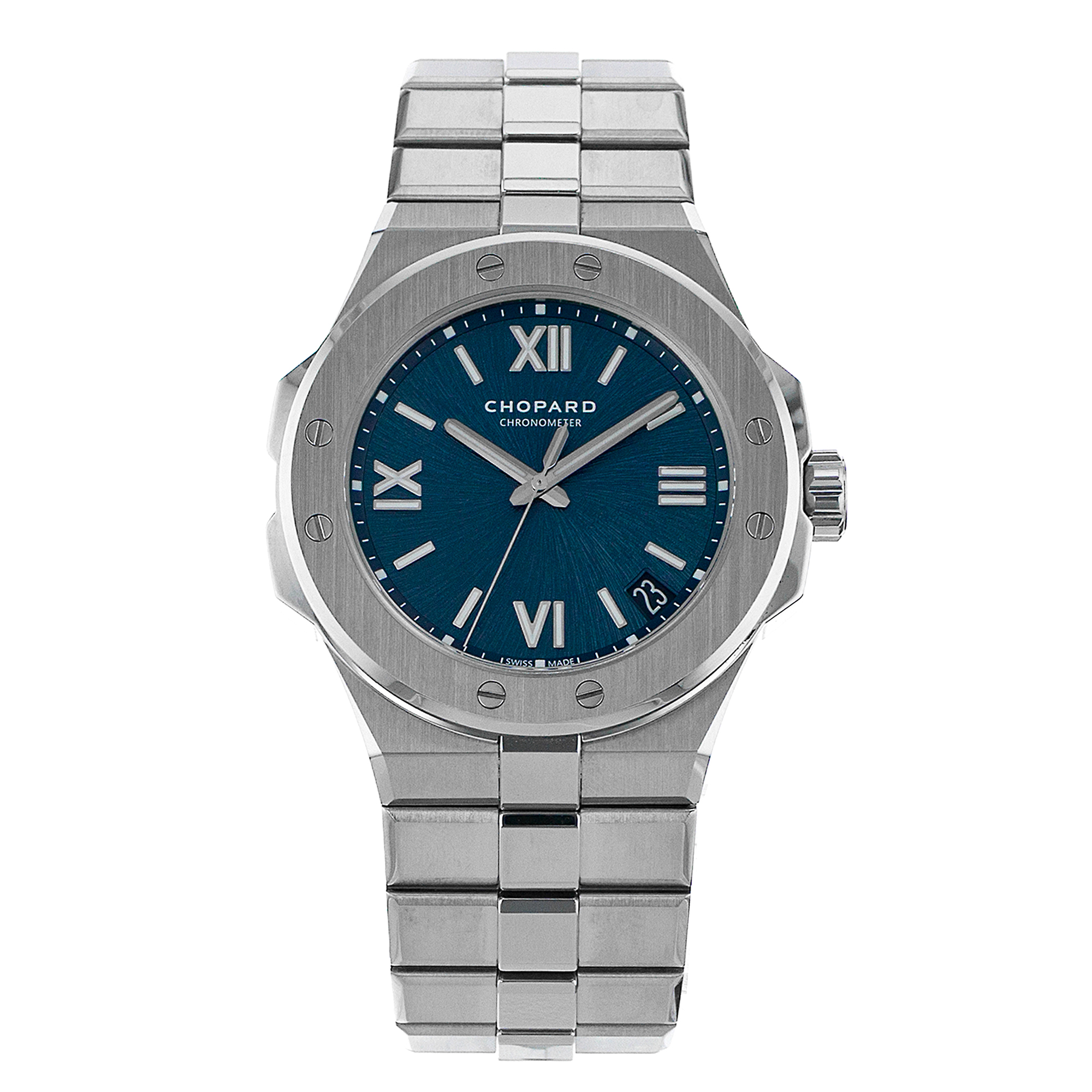 Chopard Alpine Eagle 298600-3001 41mm Blue Steel Automatic Mens Watch 2023 thumbnail 2
