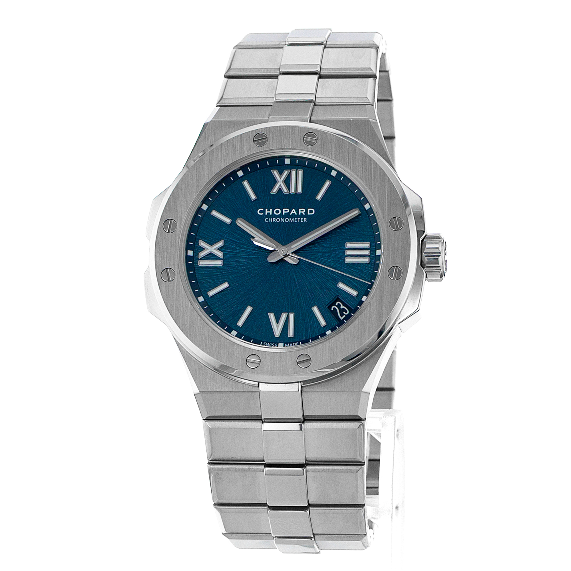 Chopard Alpine Eagle 298600-3001 41mm Blue Steel Automatic Mens Watch 2023 thumbnail 4