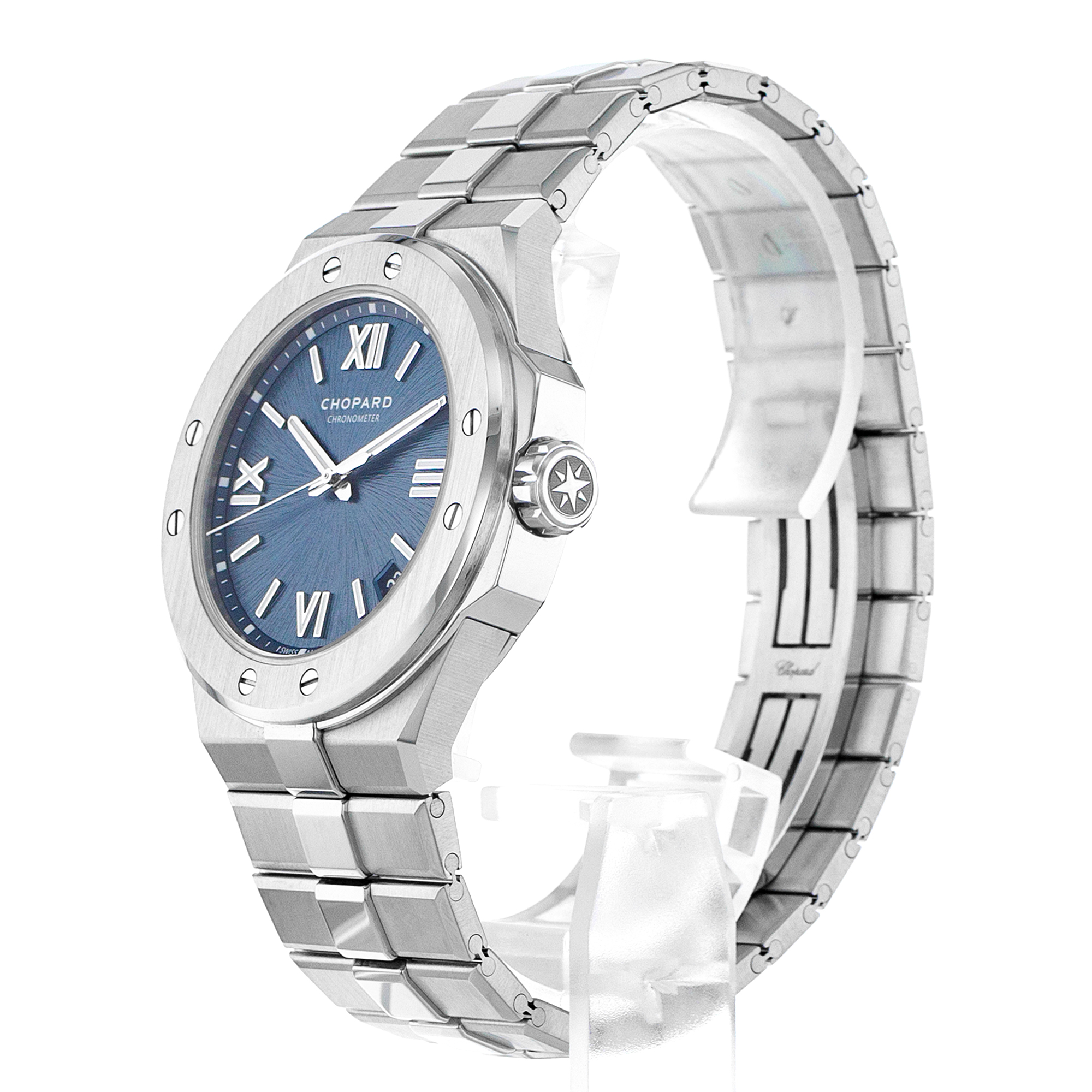 Chopard Alpine Eagle 298600-3001 41mm Blue Steel Automatic Mens Watch 2023 thumbnail 5