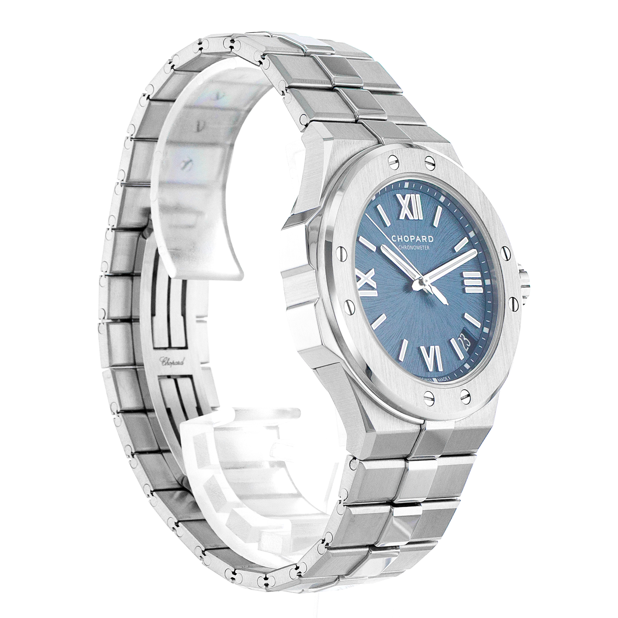 Chopard Alpine Eagle 298600-3001 41mm Blue Steel Automatic Mens Watch 2023 thumbnail 8