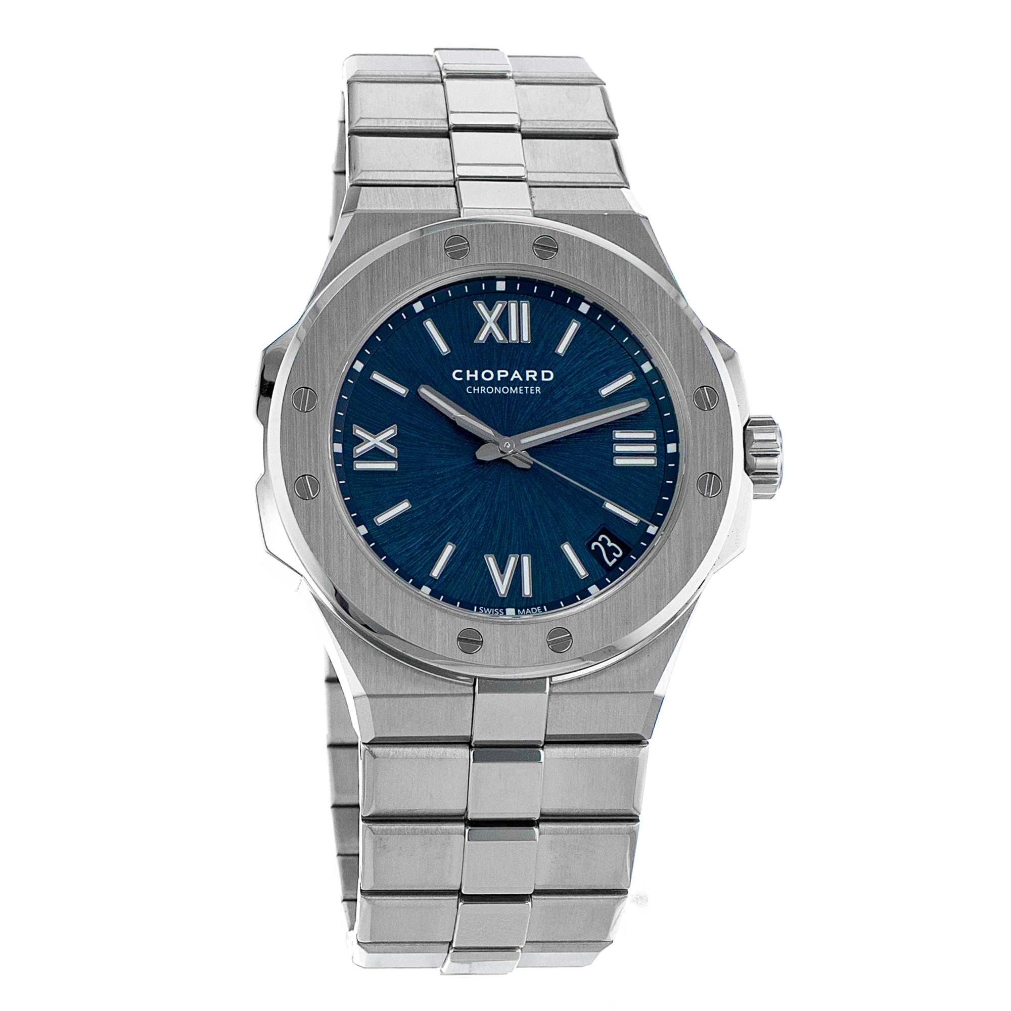 Chopard Alpine Eagle 298600-3001 41mm Blue Steel Automatic Mens Watch 2023 thumbnail 9