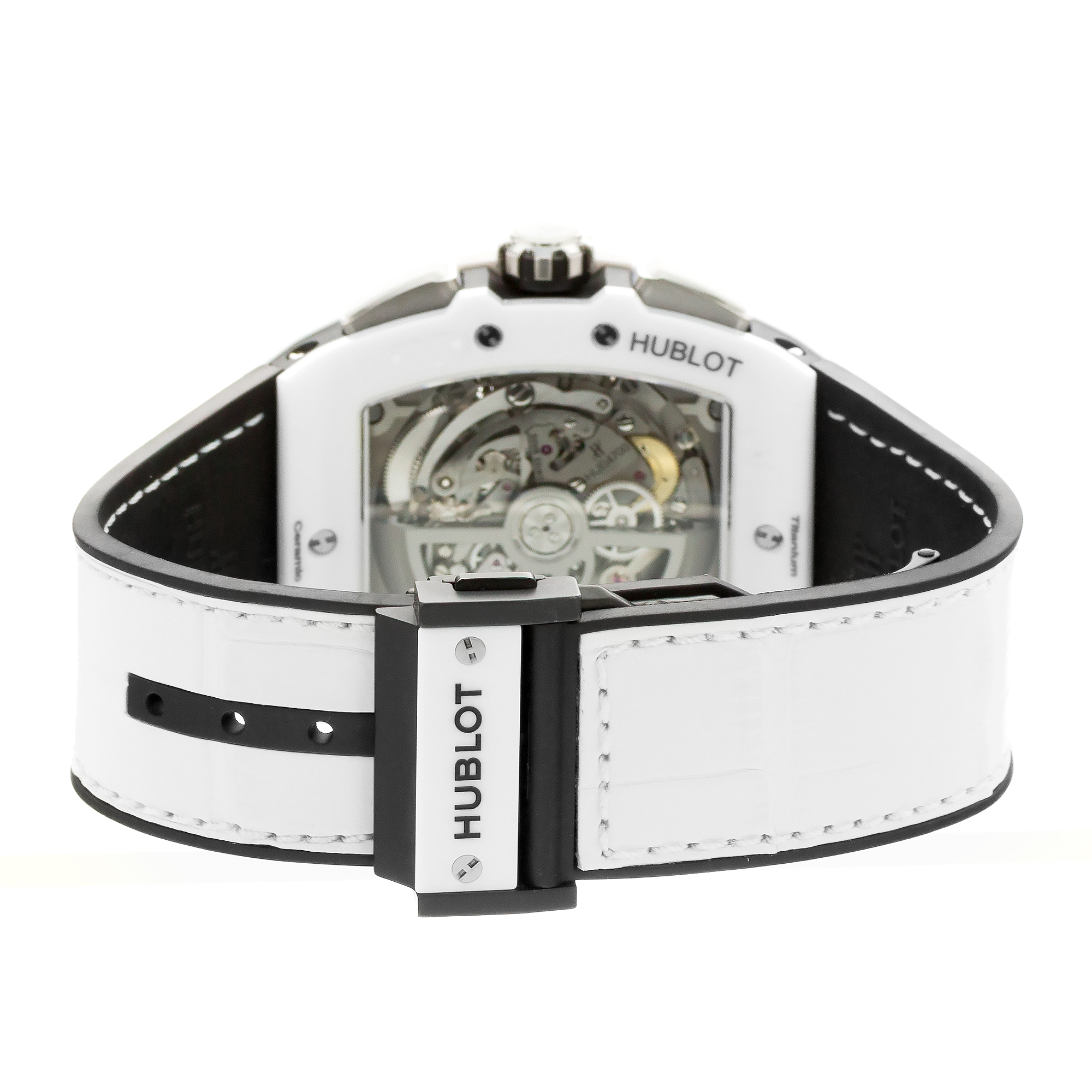 Hublot Spirit of Big Bang 641.HX.0173.LR 42mm White Ceramic Chronograph Watch thumbnail 10