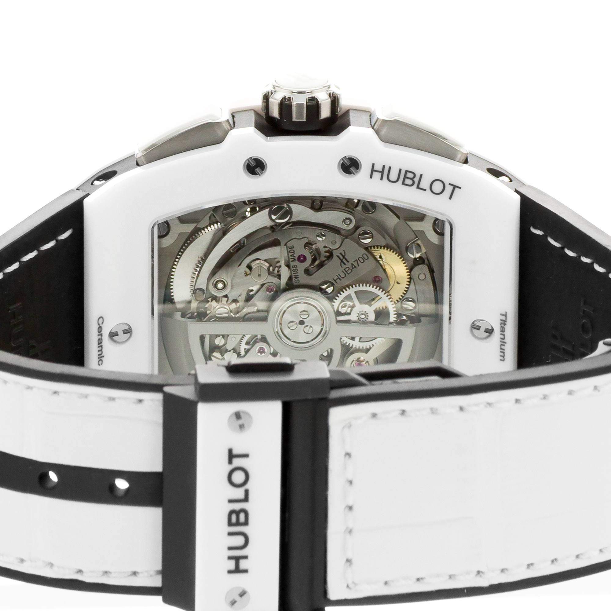 Hublot Spirit of Big Bang 641.HX.0173.LR 42mm White Ceramic Chronograph Watch thumbnail 11