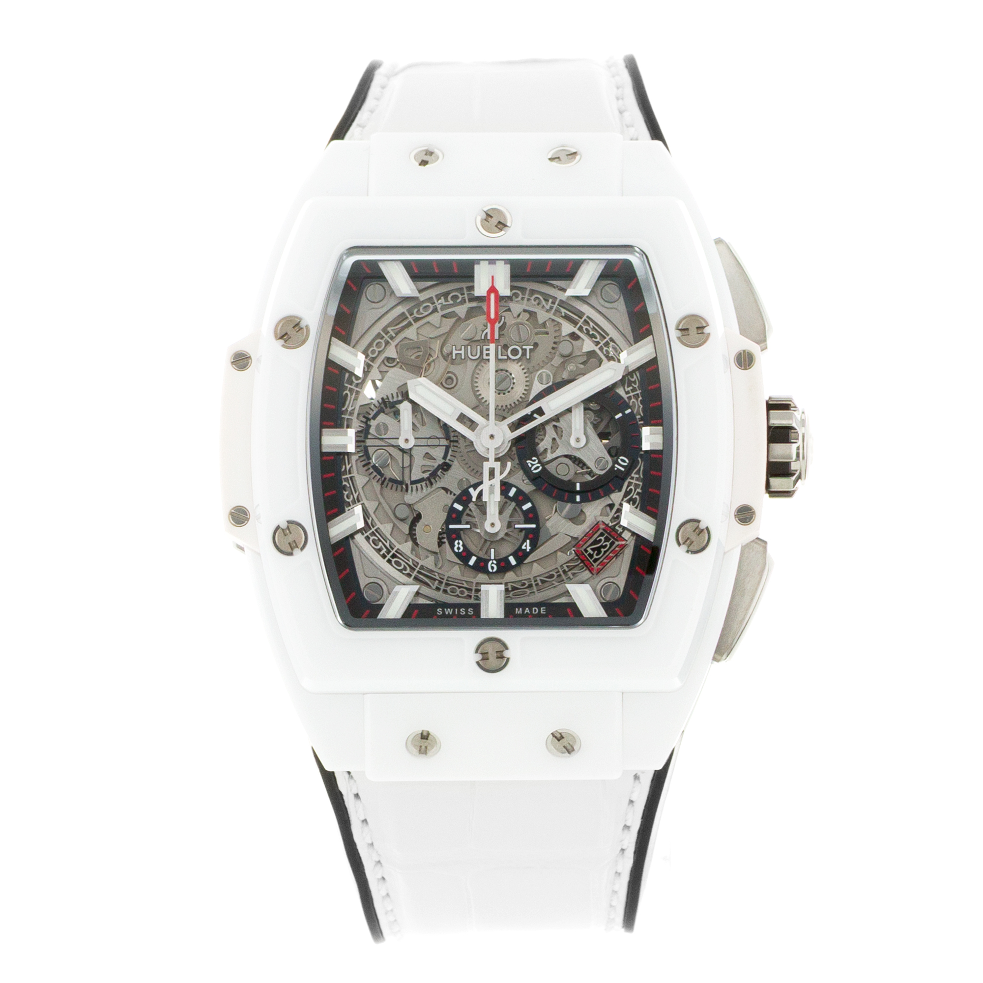 Hublot Spirit of Big Bang 641.HX.0173.LR 42mm White Ceramic Chronograph Watch thumbnail 2