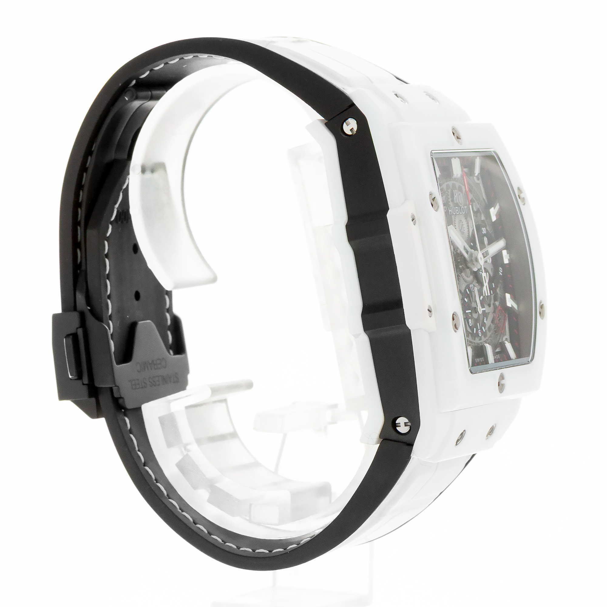 Hublot Spirit of Big Bang 641.HX.0173.LR 42mm White Ceramic Chronograph Watch thumbnail 7