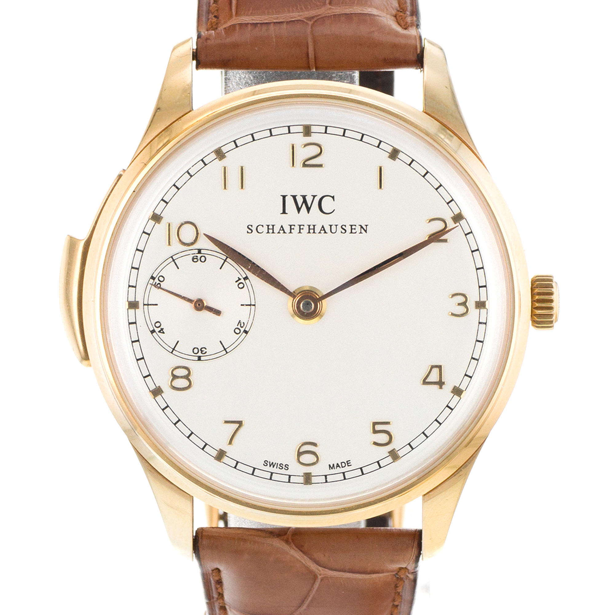 IWC Portuguese Minute Repeater IW524202 43mm Rose Gold Manual Winding Mens Watch thumbnail 1