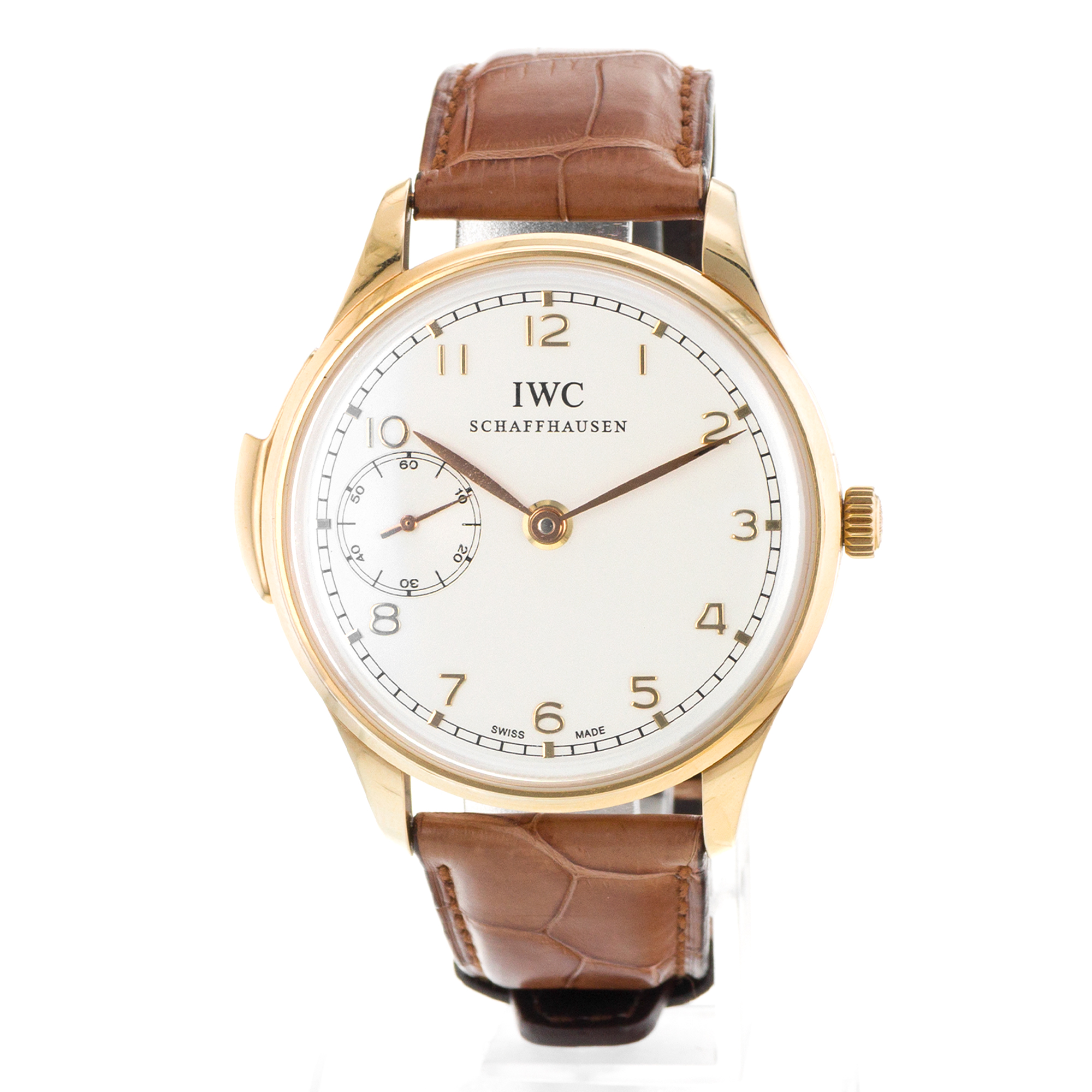 IWC Portuguese Minute Repeater IW524202 43mm Rose Gold Manual Winding Mens Watch thumbnail 4