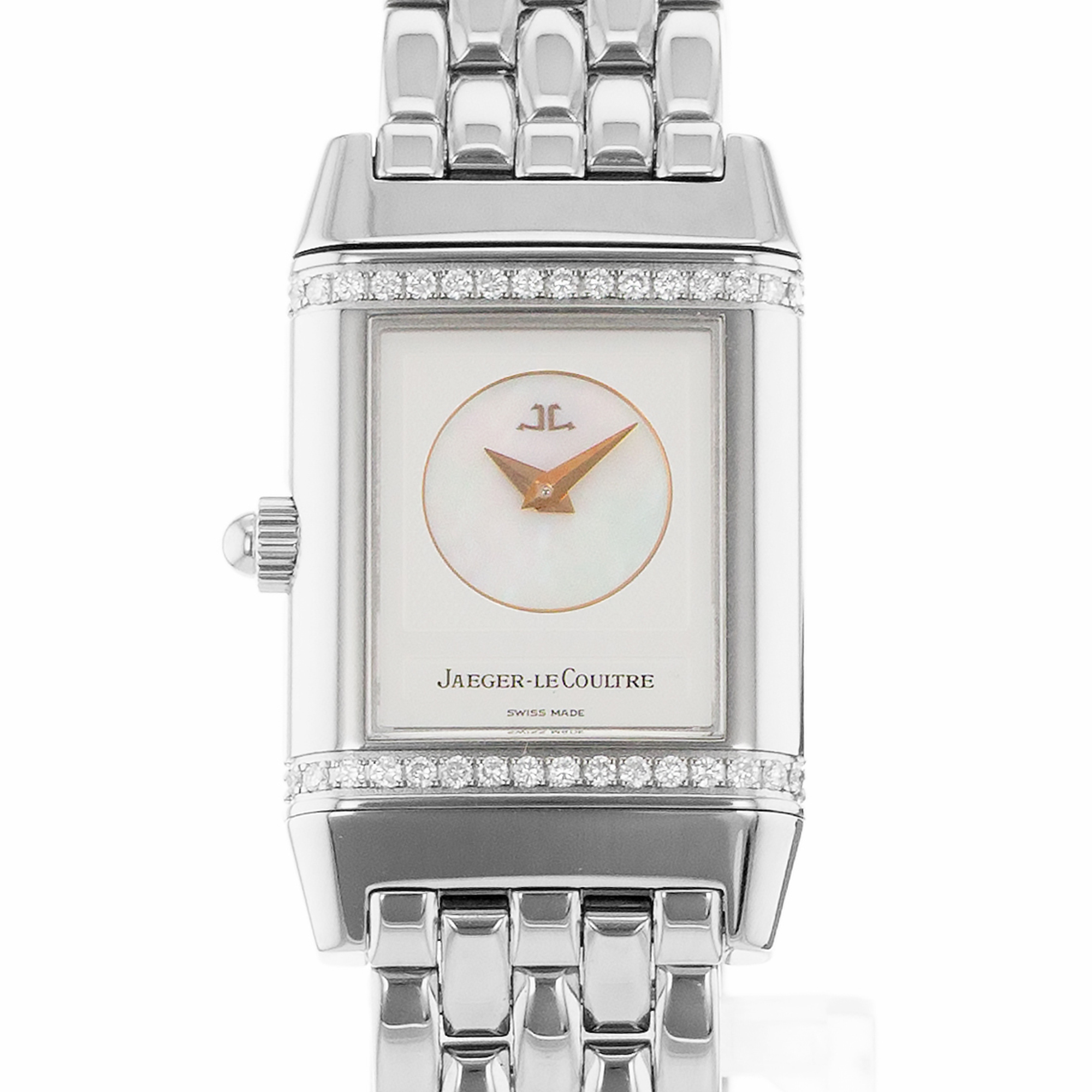 Jaeger-LeCoultre Reverso Duetto Q2668120 266.8.44 Mother of Pearl Diamond thumbnail 1