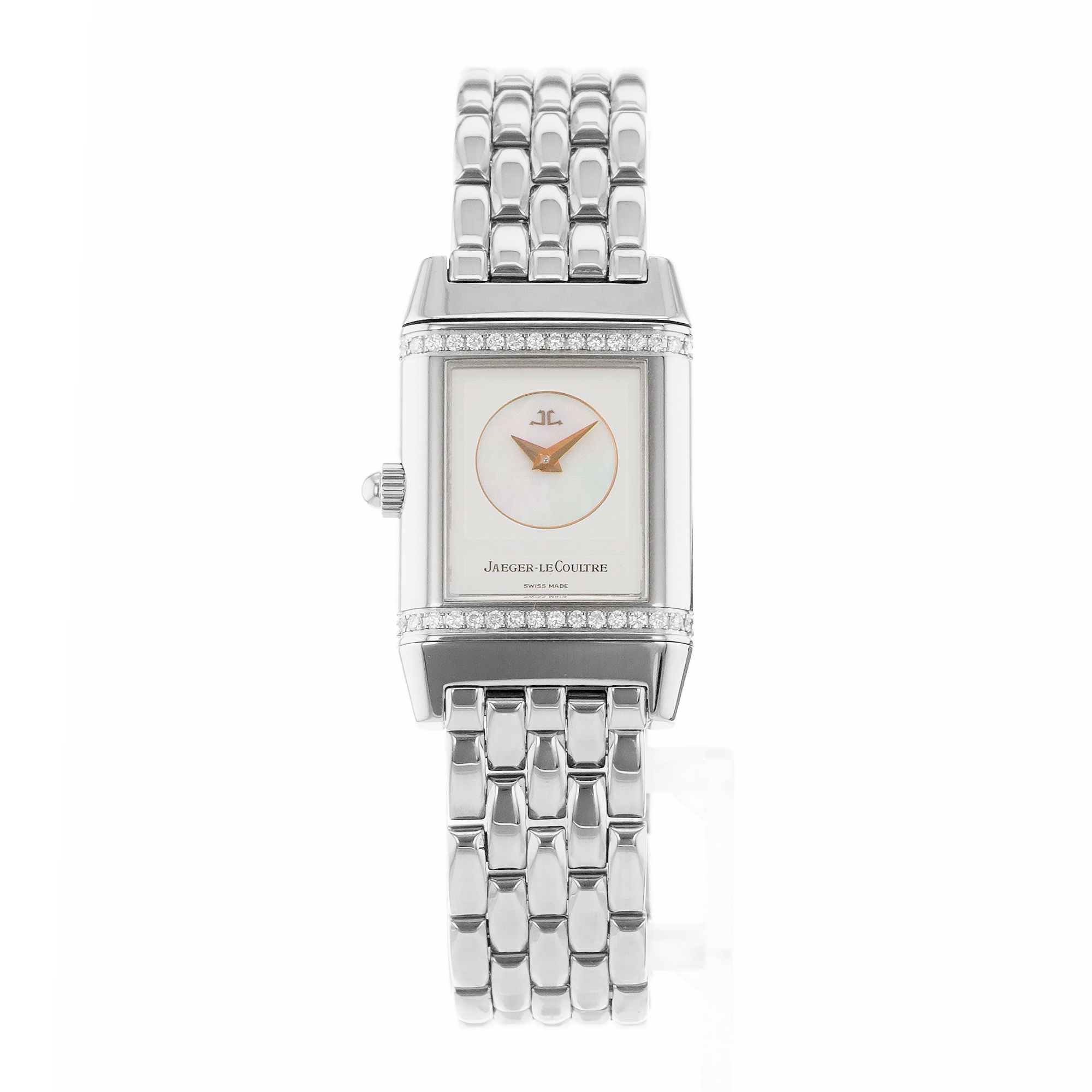 Jaeger-LeCoultre Reverso Duetto Q2668120 266.8.44 Mother of Pearl Diamond thumbnail 2