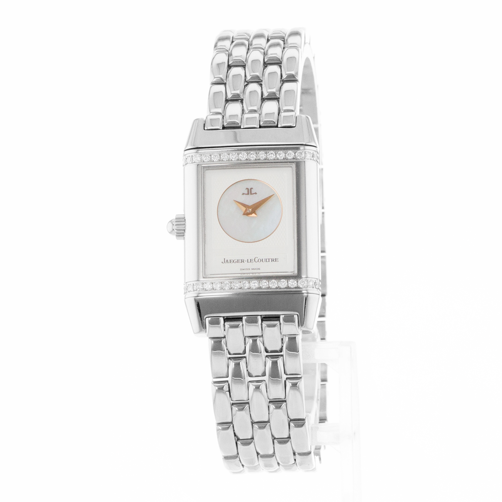 Jaeger-LeCoultre Reverso Duetto Q2668120 266.8.44 Mother of Pearl Diamond thumbnail 3
