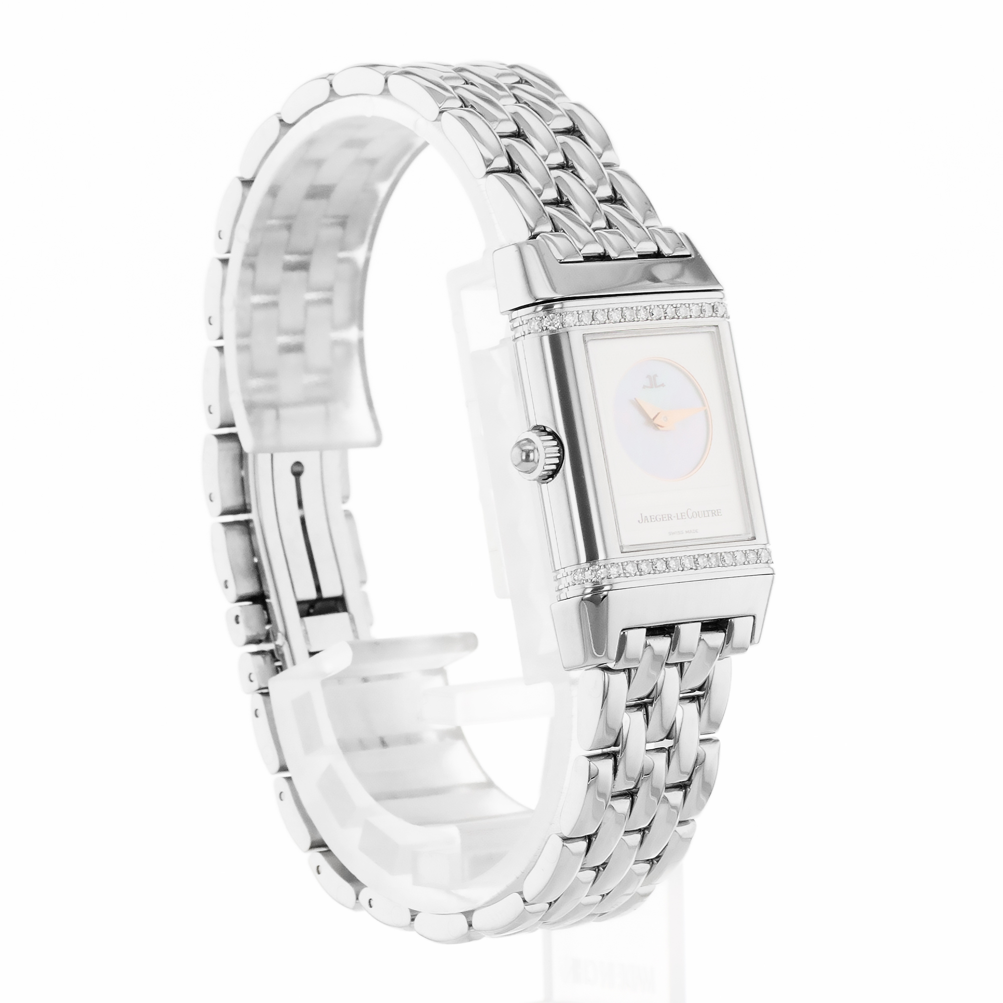 Jaeger-LeCoultre Reverso Duetto Q2668120 266.8.44 Mother of Pearl Diamond thumbnail 7