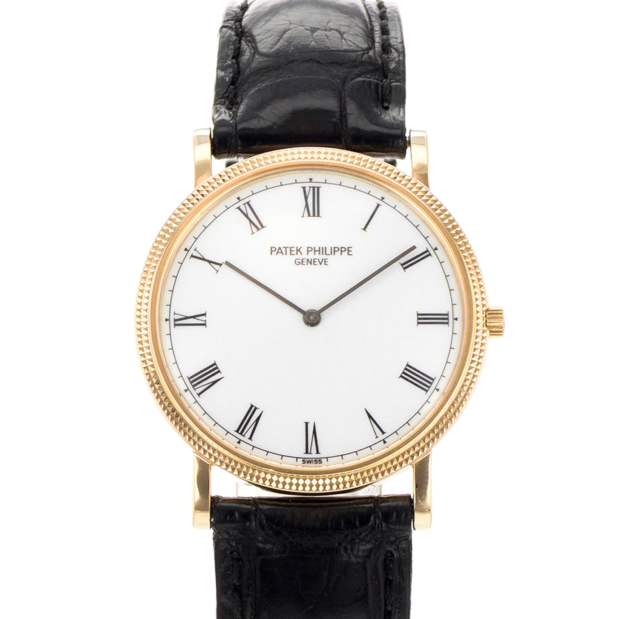 Patek Philippe Calatrava 3520D 32mm 18k Yellow Gold Manual Wind Mens Watch thumbnail 1