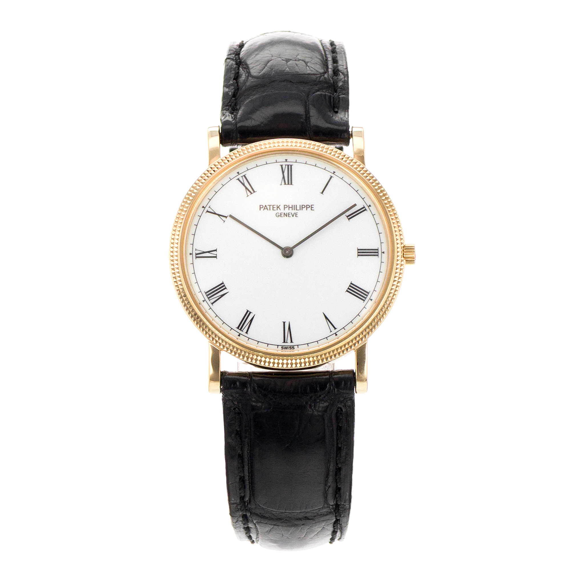 Patek Philippe Calatrava 3520D 32mm 18k Yellow Gold Manual Wind Mens Watch thumbnail 2